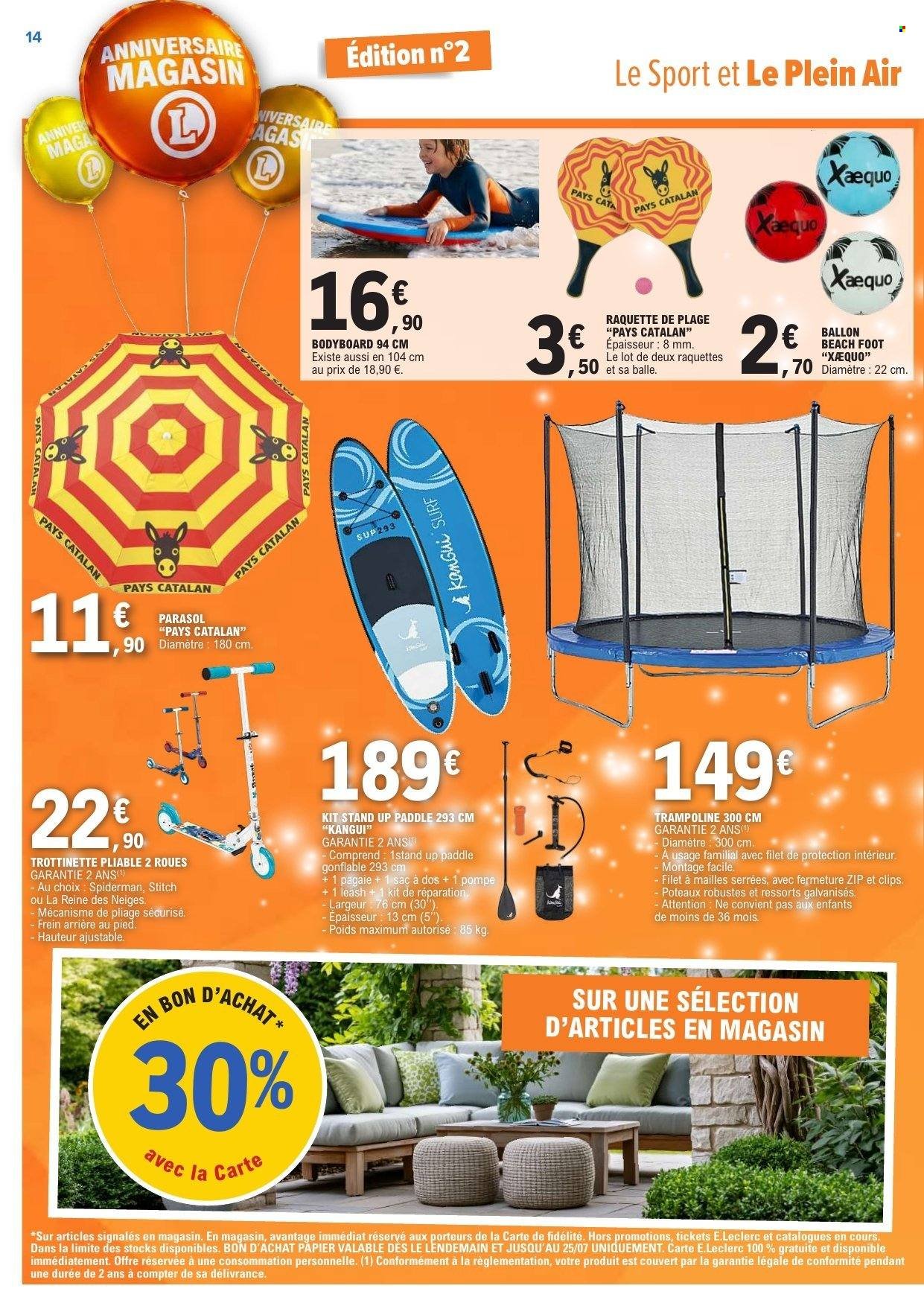 Catalogue E.LECLERC - ANNIVERSAIRE
