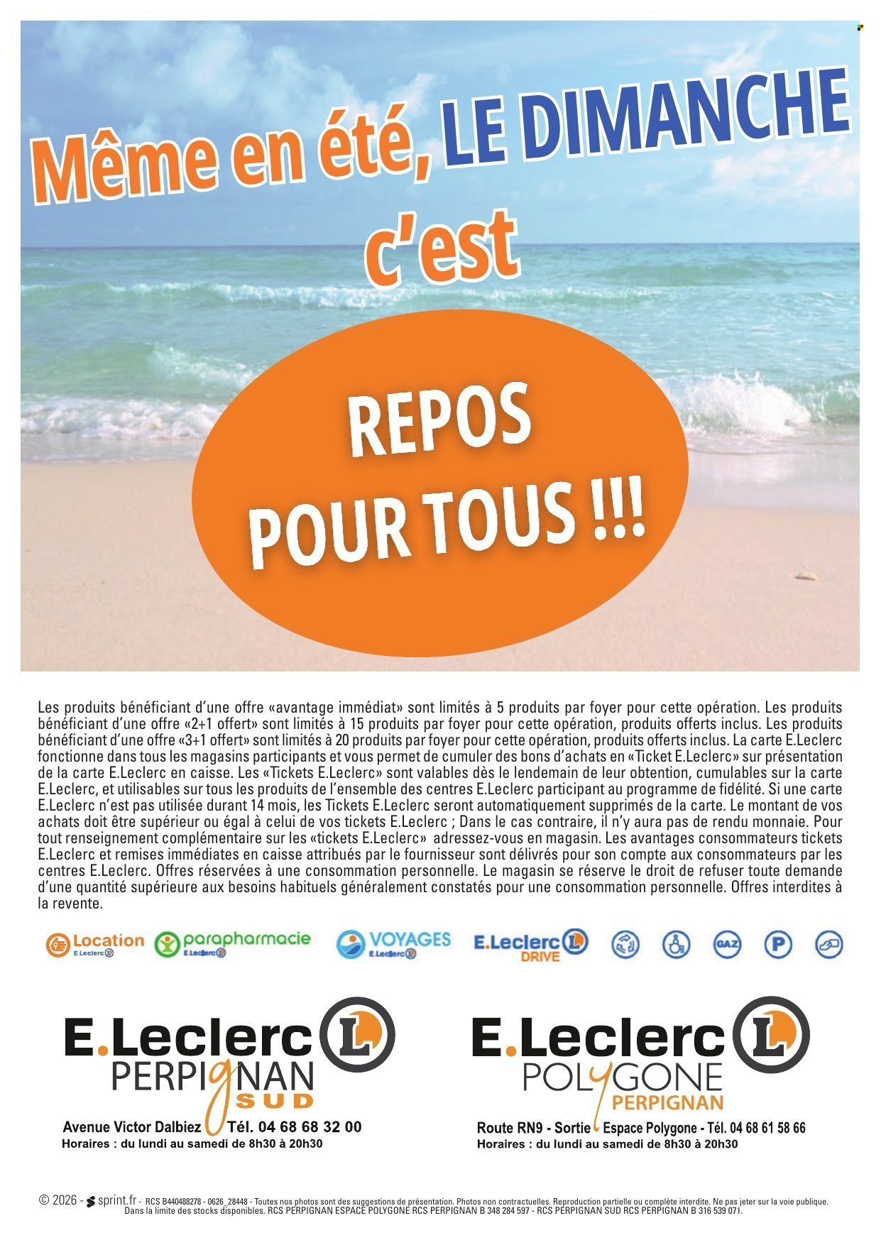 Catalogue E.LECLERC - ANNIVERSAIRE