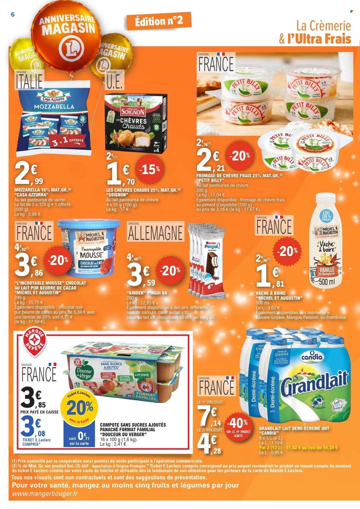 Catalogue E.LECLERC - ANNIVERSAIRE