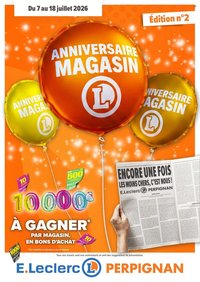 Catalogue E.LECLERC - ANNIVERSAIRE