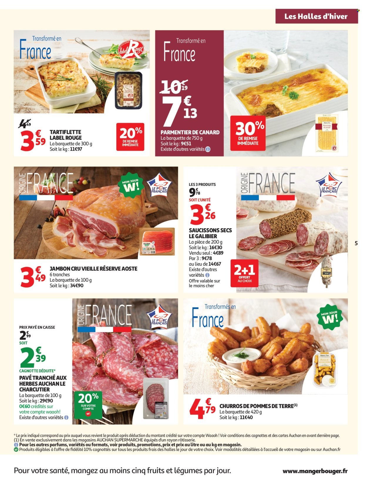 Catalogue AUCHAN - Crêpes, produits frais (2026-01-20 - 2026-01-24)