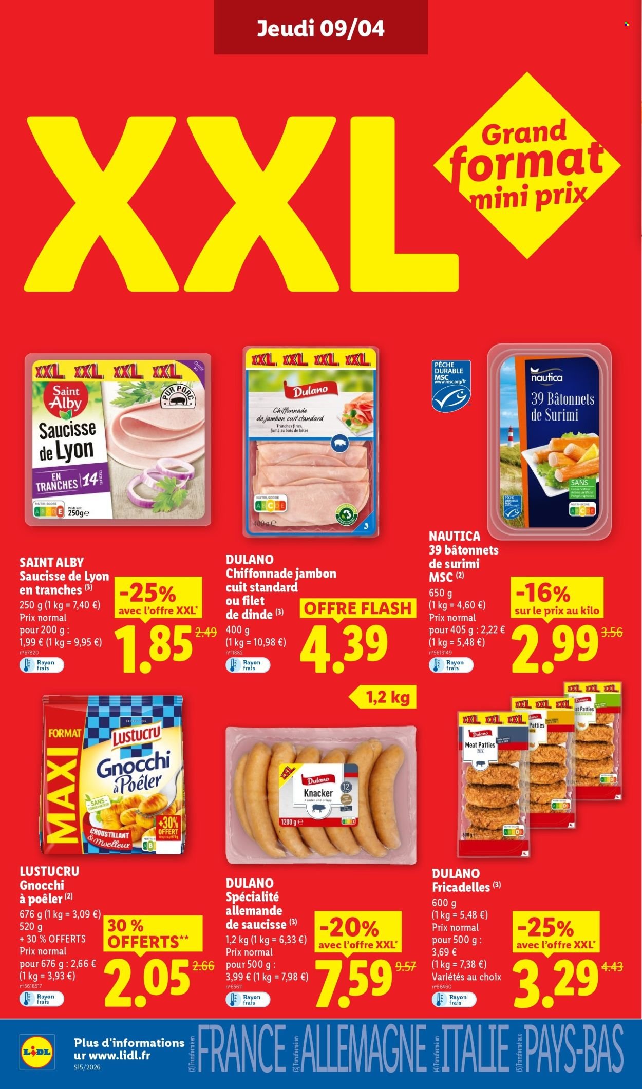 Catalogue LIDL - Les promos de la semaine (2026-04-09 - 2026-04-15)