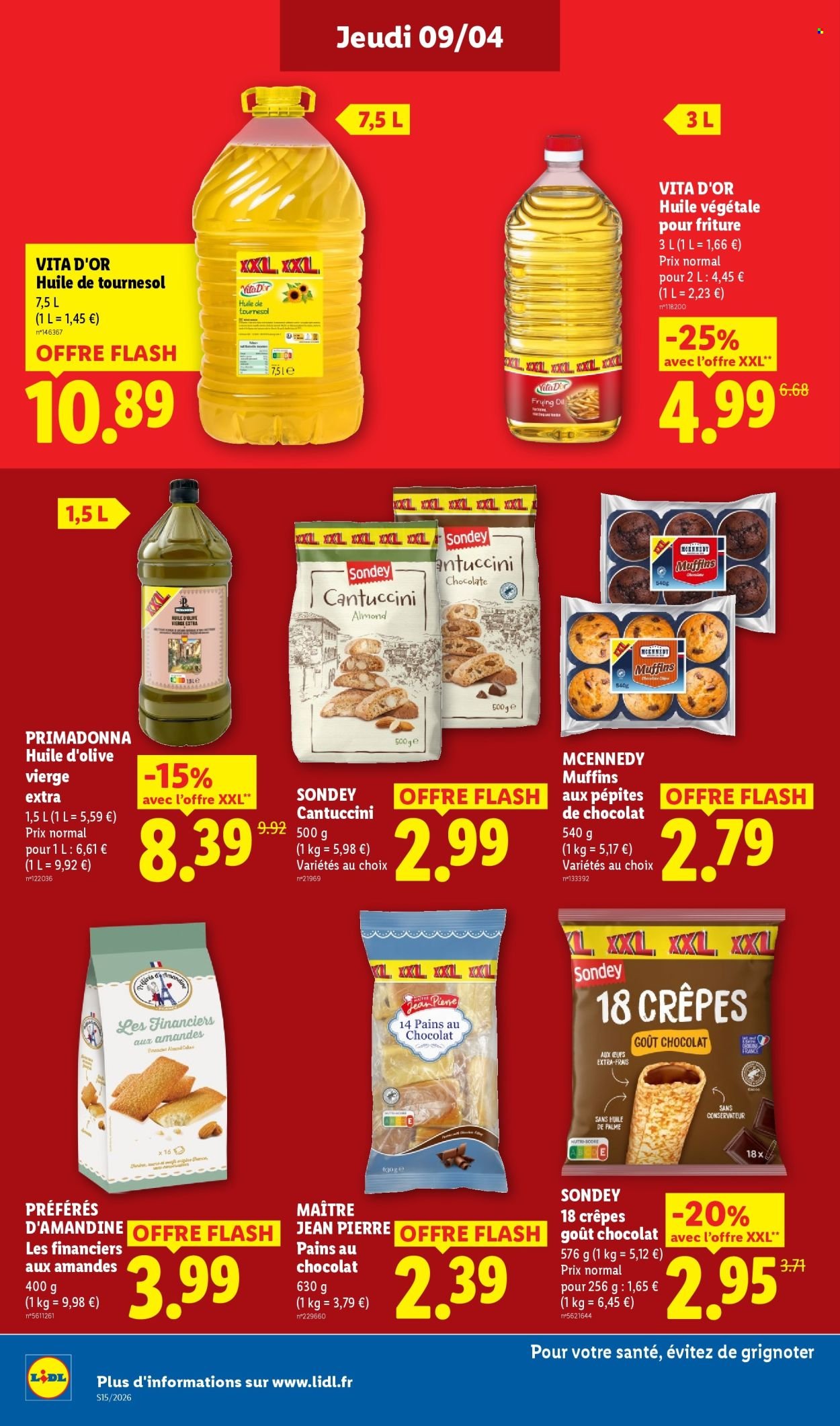 Catalogue LIDL - Les promos de la semaine (2026-04-09 - 2026-04-15)