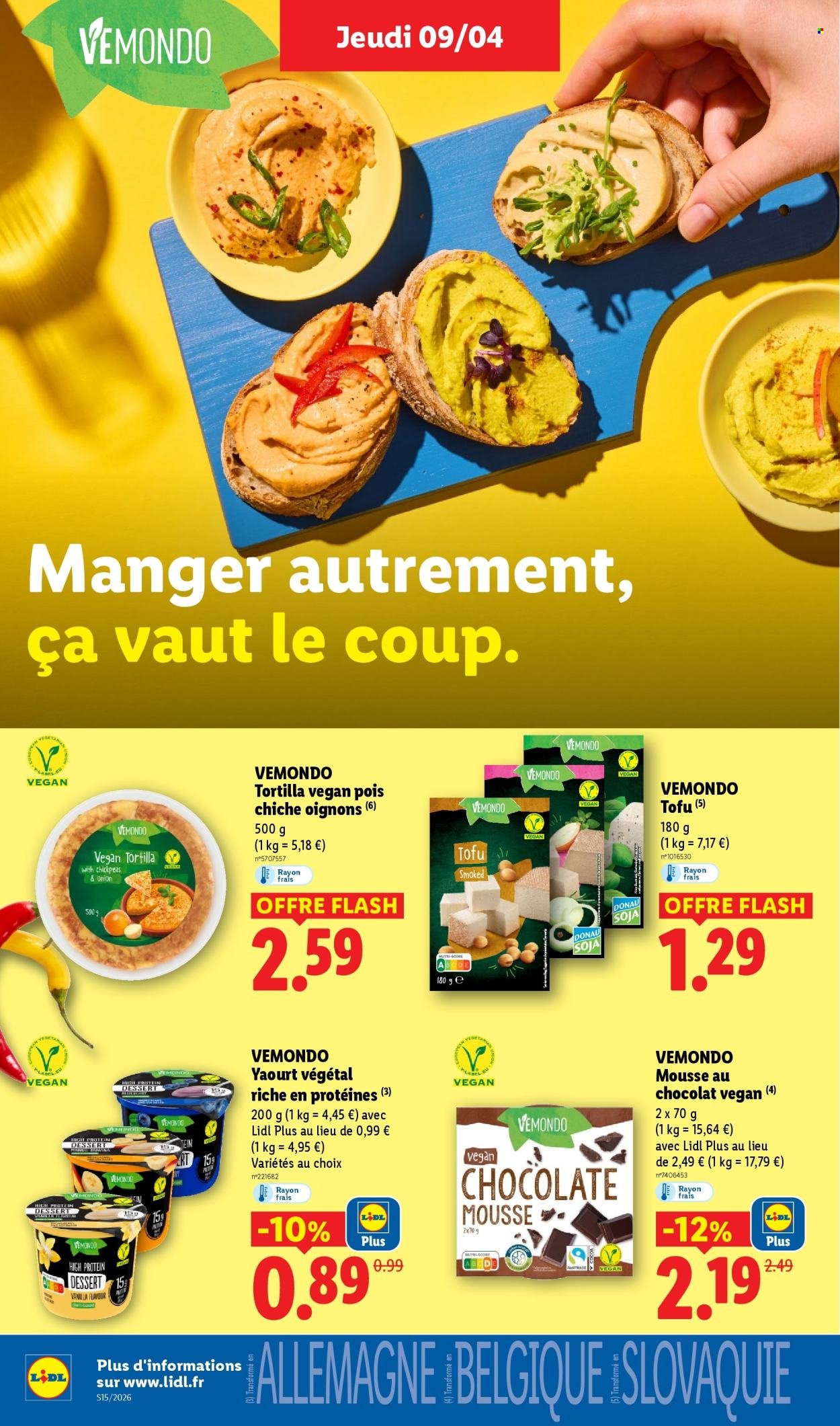 Catalogue LIDL - Les promos de la semaine (2026-04-09 - 2026-04-15)