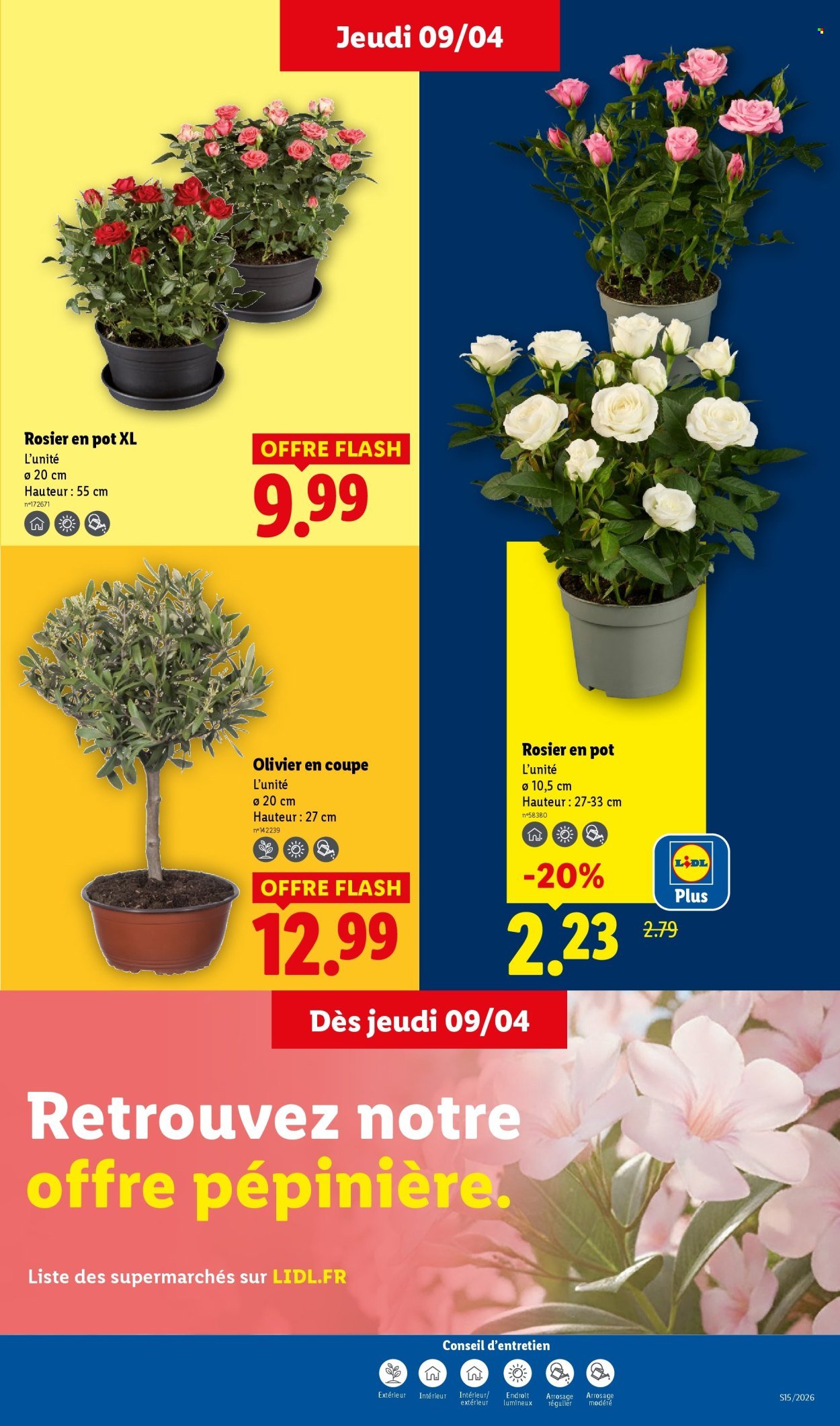 Catalogue LIDL - Les promos de la semaine (2026-04-09 - 2026-04-15)