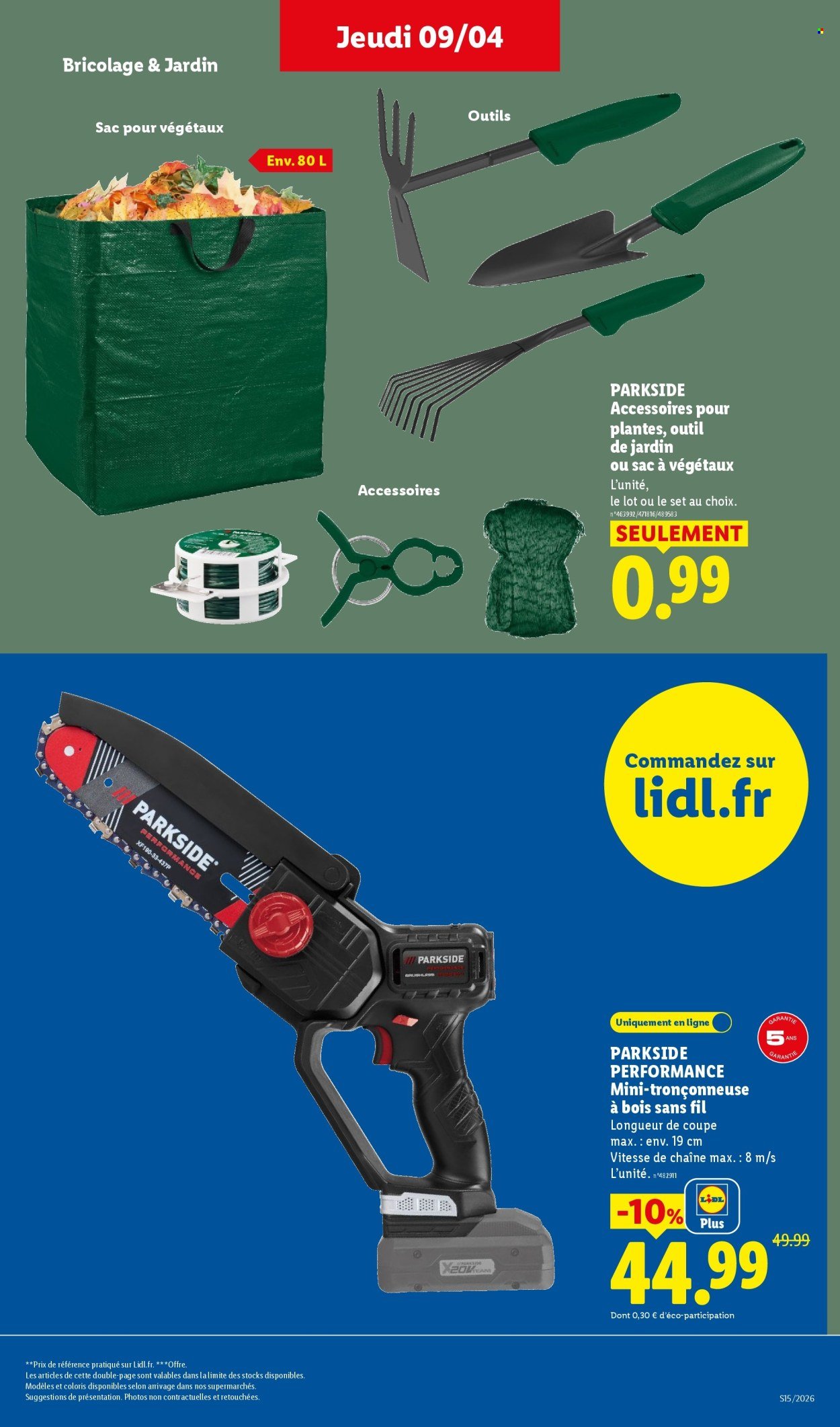 Catalogue LIDL - Les promos de la semaine (2026-04-09 - 2026-04-15)