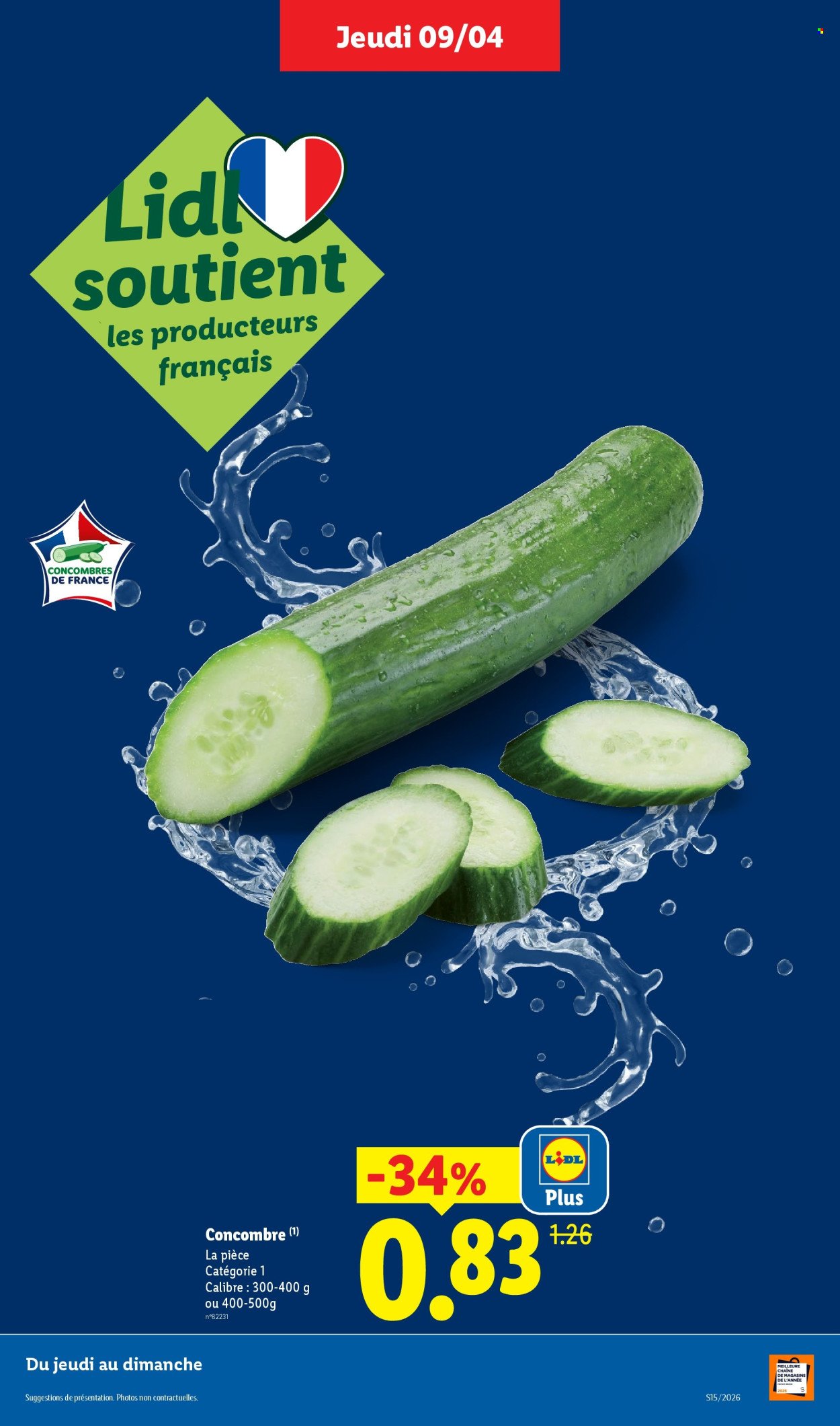 Catalogue LIDL - Les promos de la semaine (2026-04-09 - 2026-04-15)
