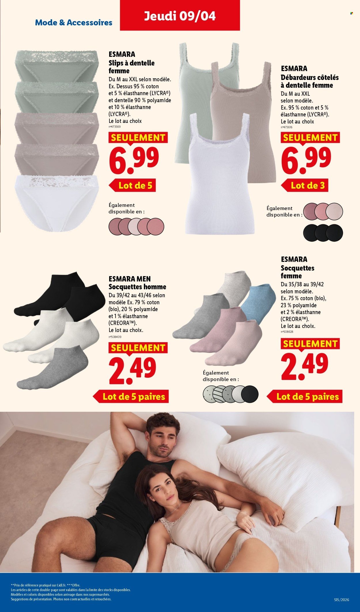 Catalogue LIDL - Les promos de la semaine (2026-04-09 - 2026-04-15)