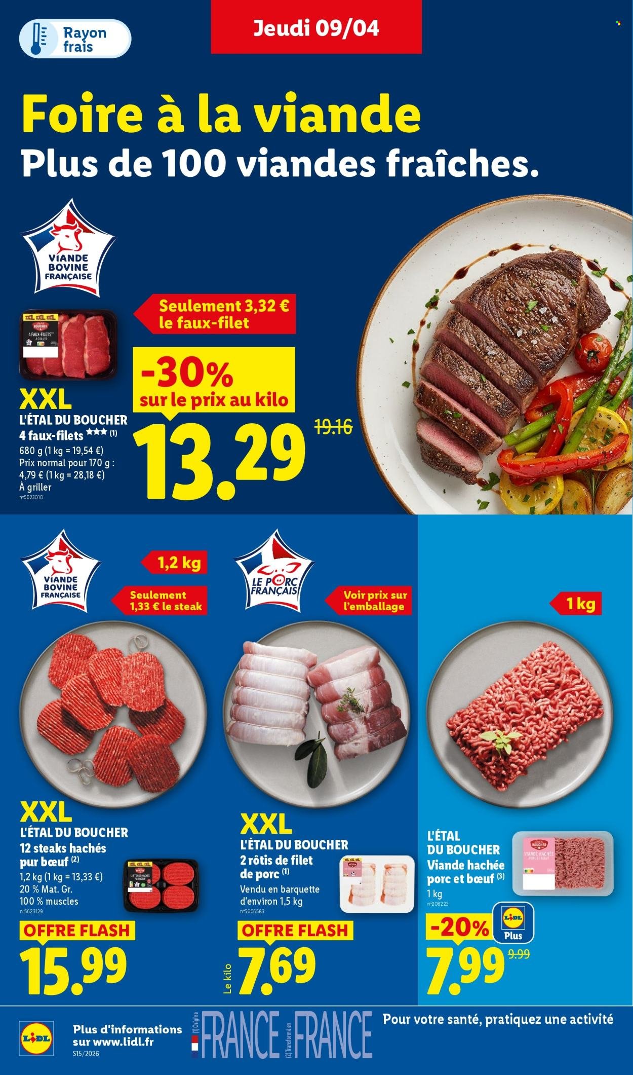 Catalogue LIDL - Les promos de la semaine (2026-04-09 - 2026-04-15)