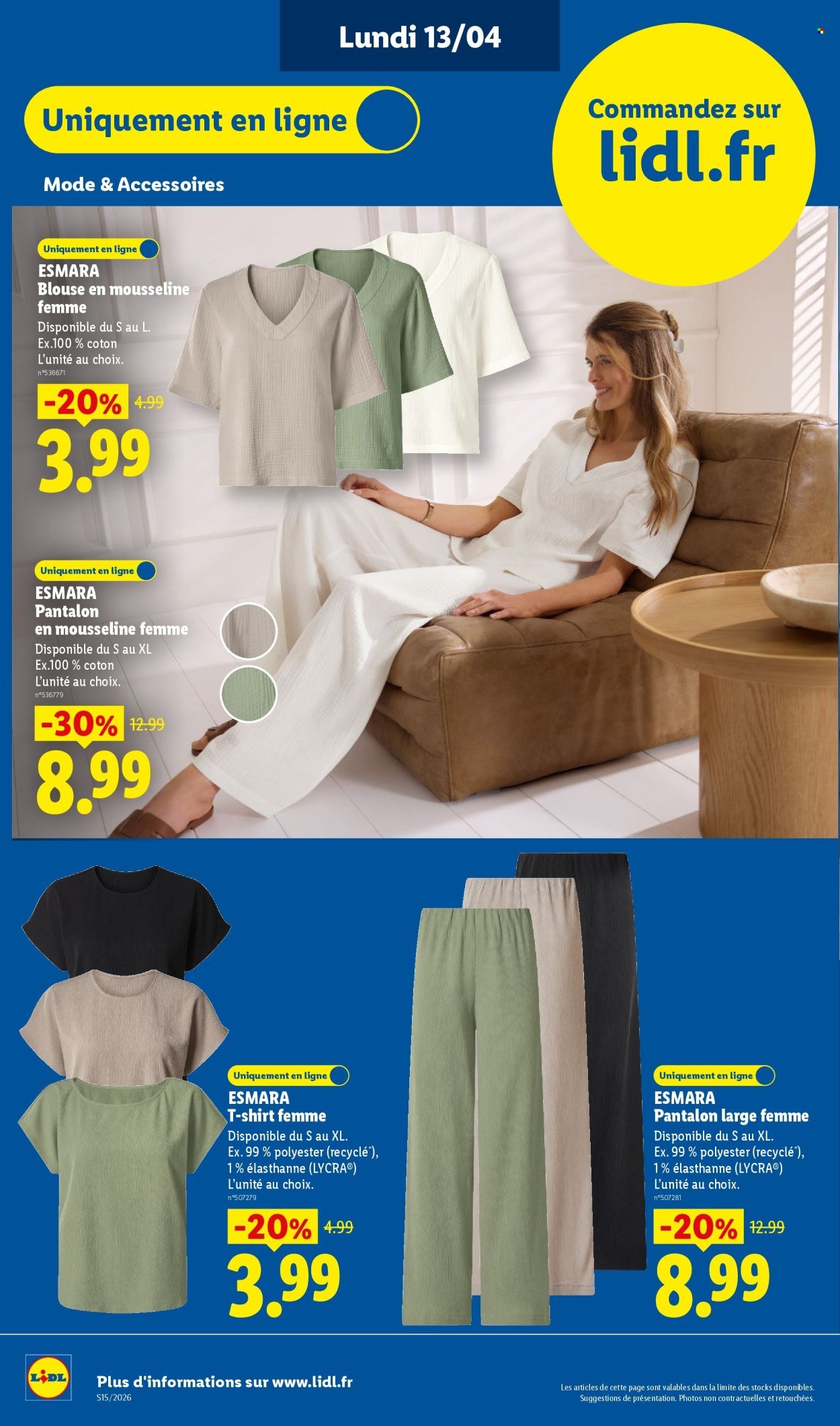Catalogue LIDL - Les promos de la semaine (2026-04-09 - 2026-04-15)