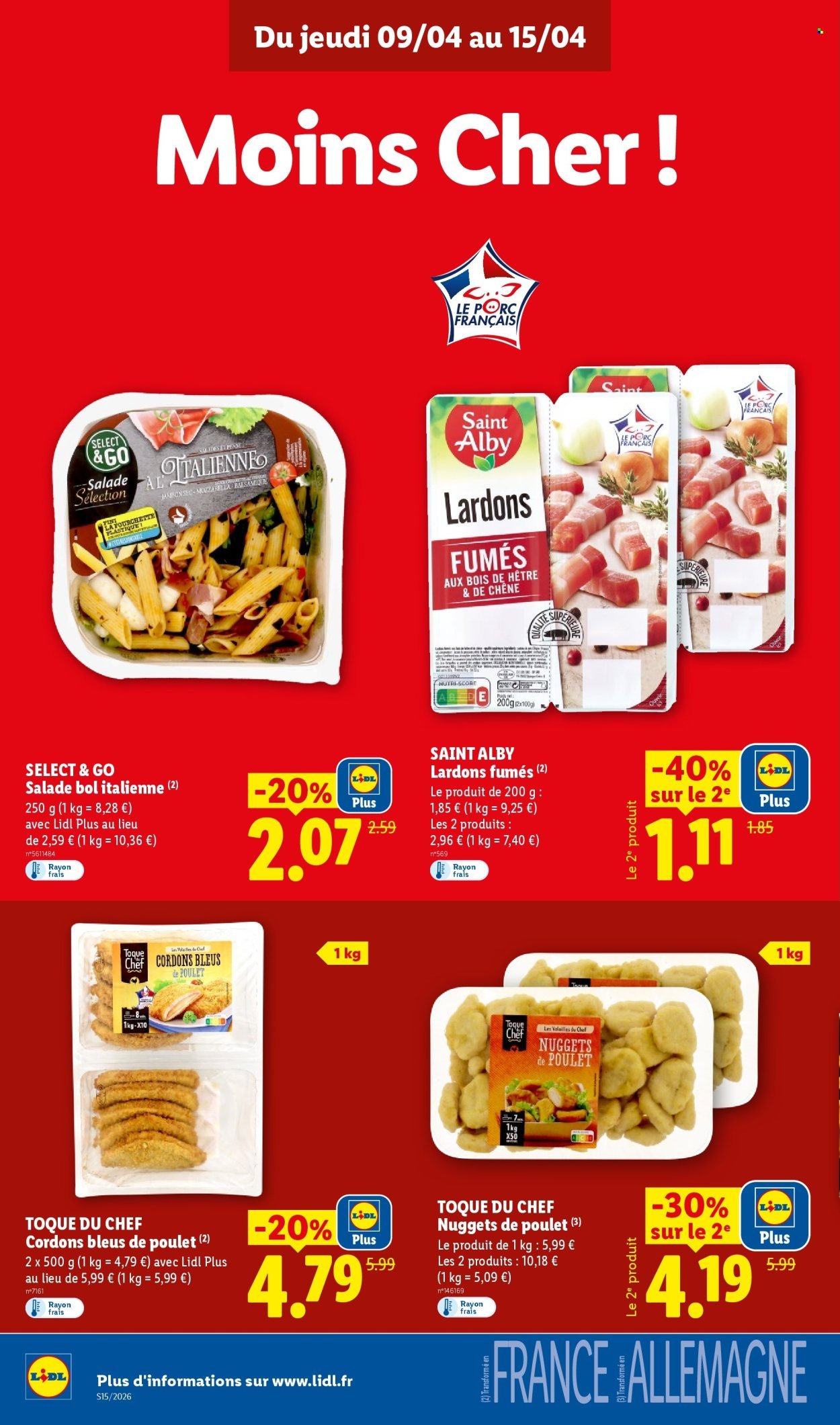 Catalogue LIDL - Les promos de la semaine (2026-04-09 - 2026-04-15)