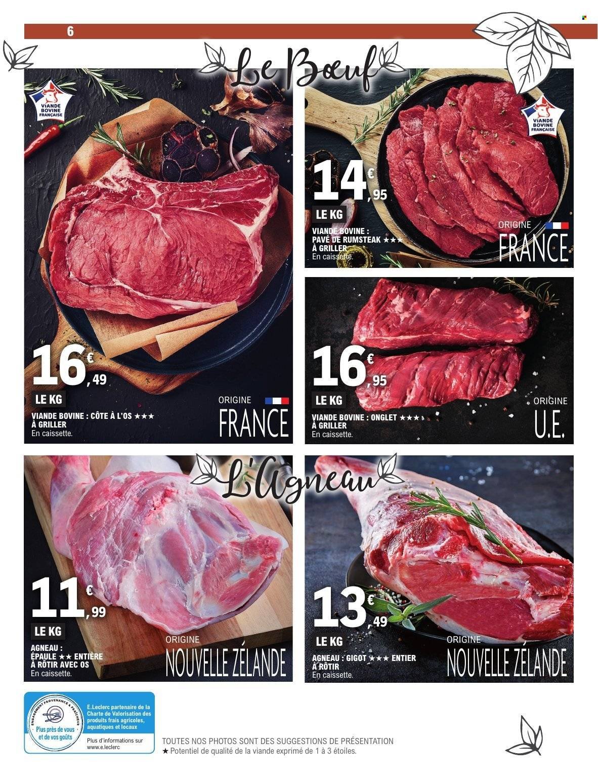 Catalogue E.LECLERC - FOIRE A LA VIANDE & VOLAILLE