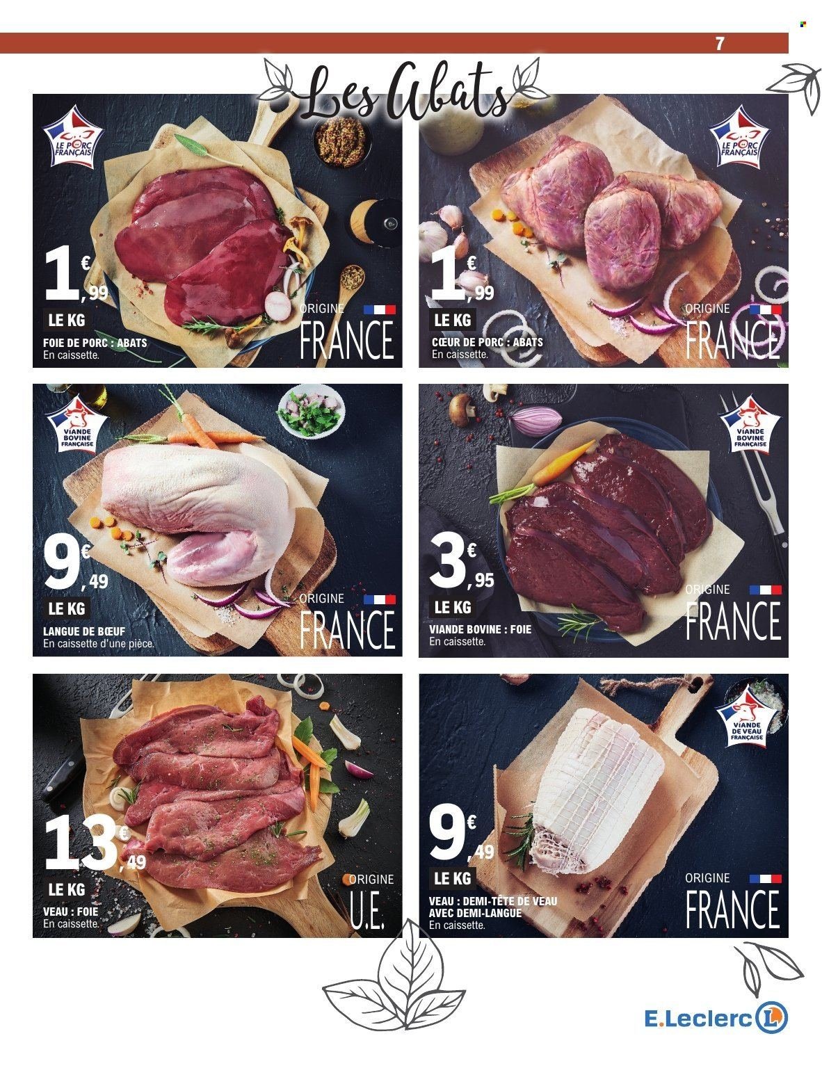 Catalogue E.LECLERC - FOIRE A LA VIANDE & VOLAILLE