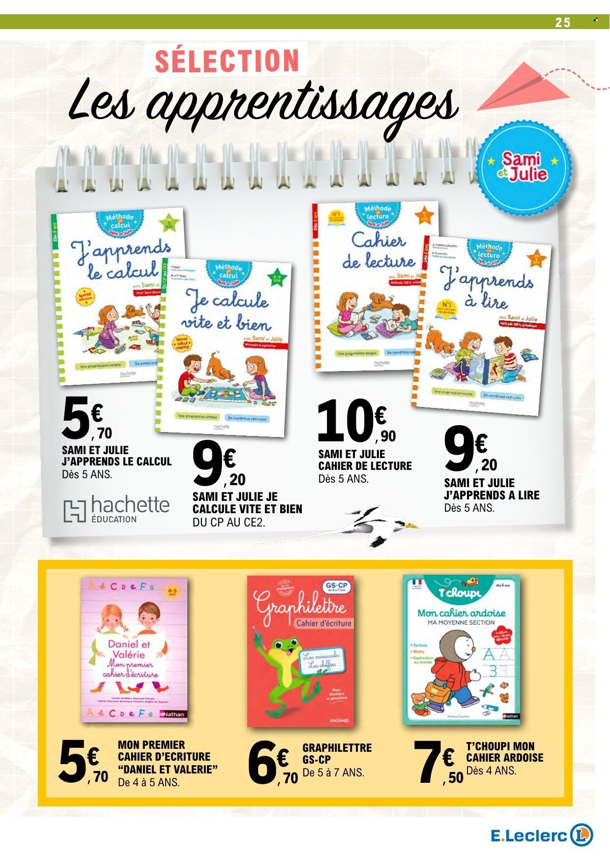 Catalogue E.LECLERC - Du mardi 7 juillet 2026