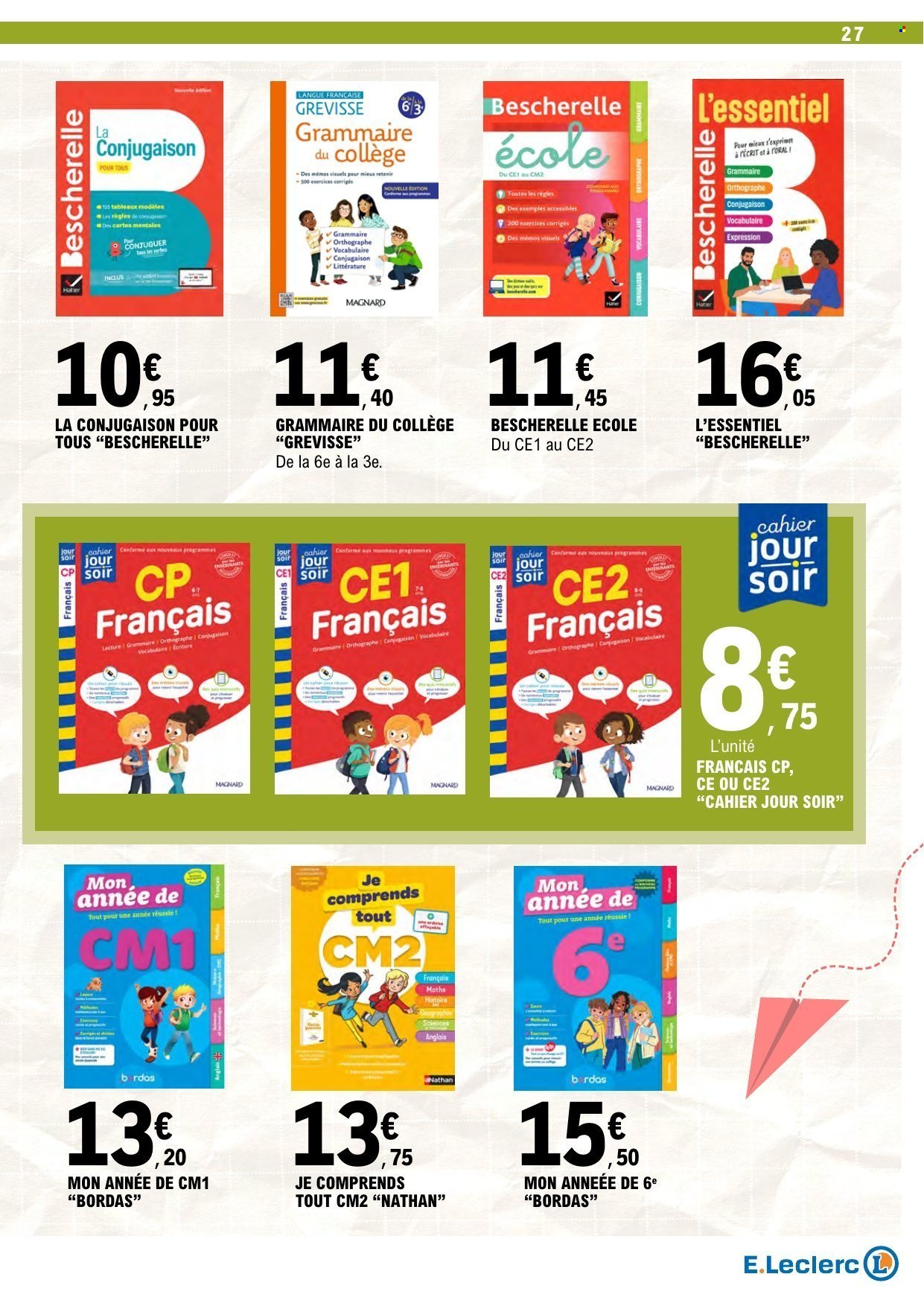 Catalogue E.LECLERC - Du mardi 7 juillet 2026