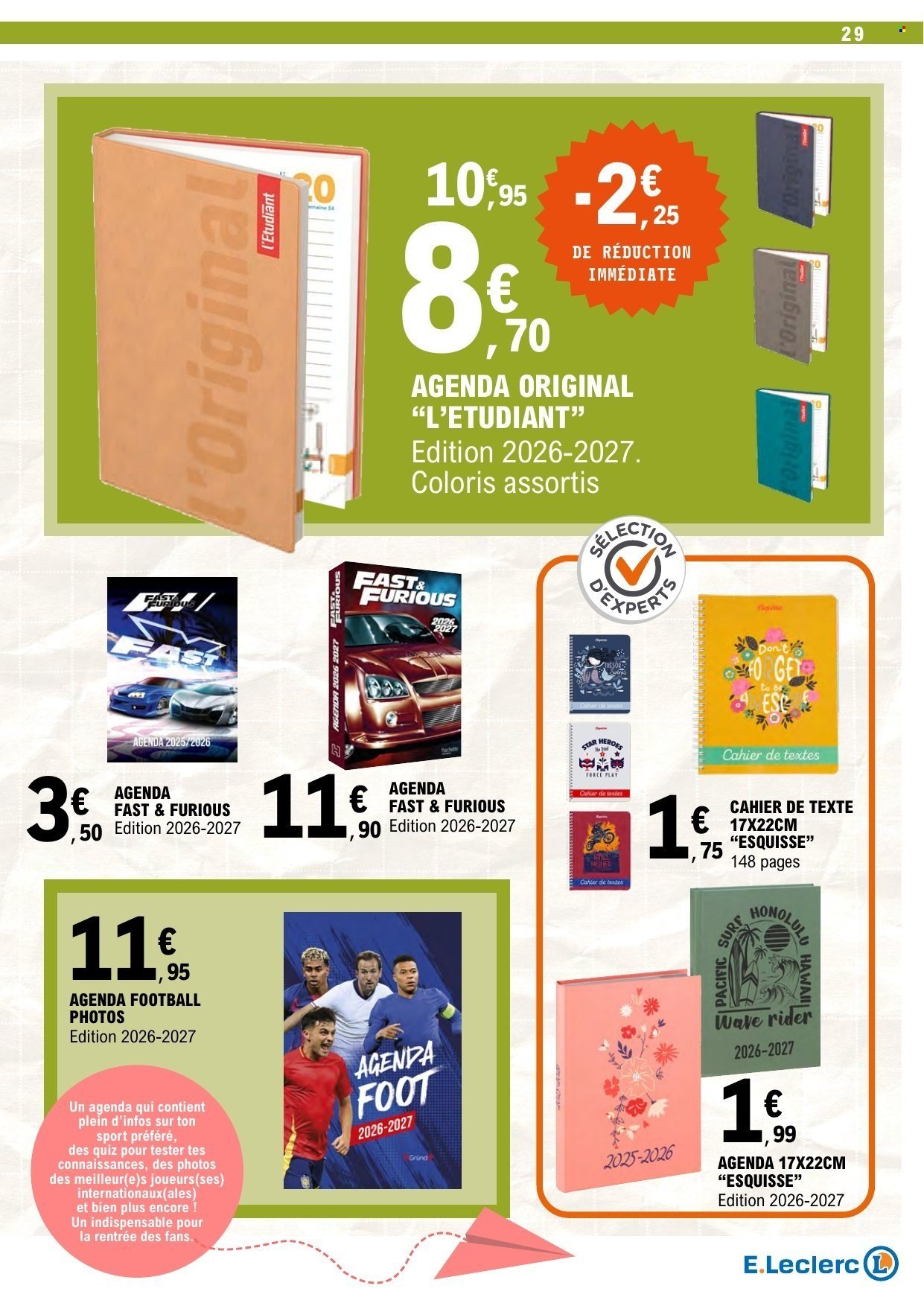 Catalogue E.LECLERC - Du mardi 7 juillet 2026