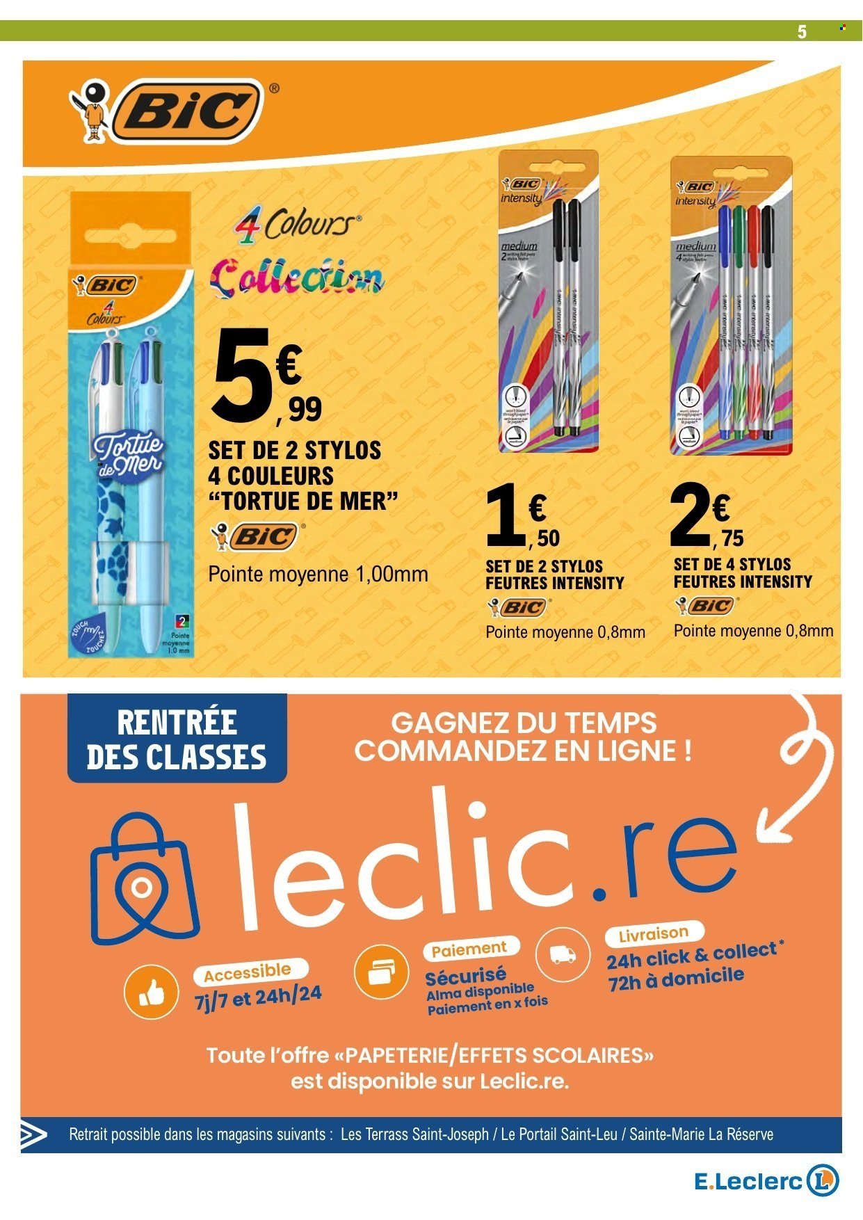 Catalogue E.LECLERC - Du mardi 7 juillet 2026