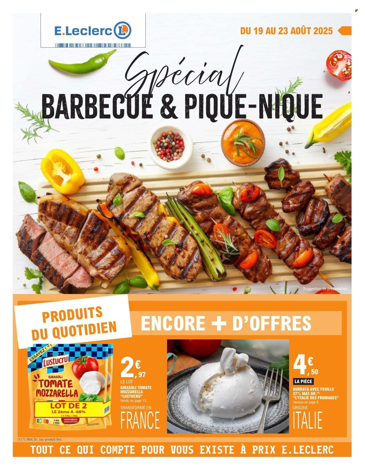 Catalogue E.LECLERC - TRAFIC POUVOIR D'ACHAT (2025-08-19 - 2025-08-23)