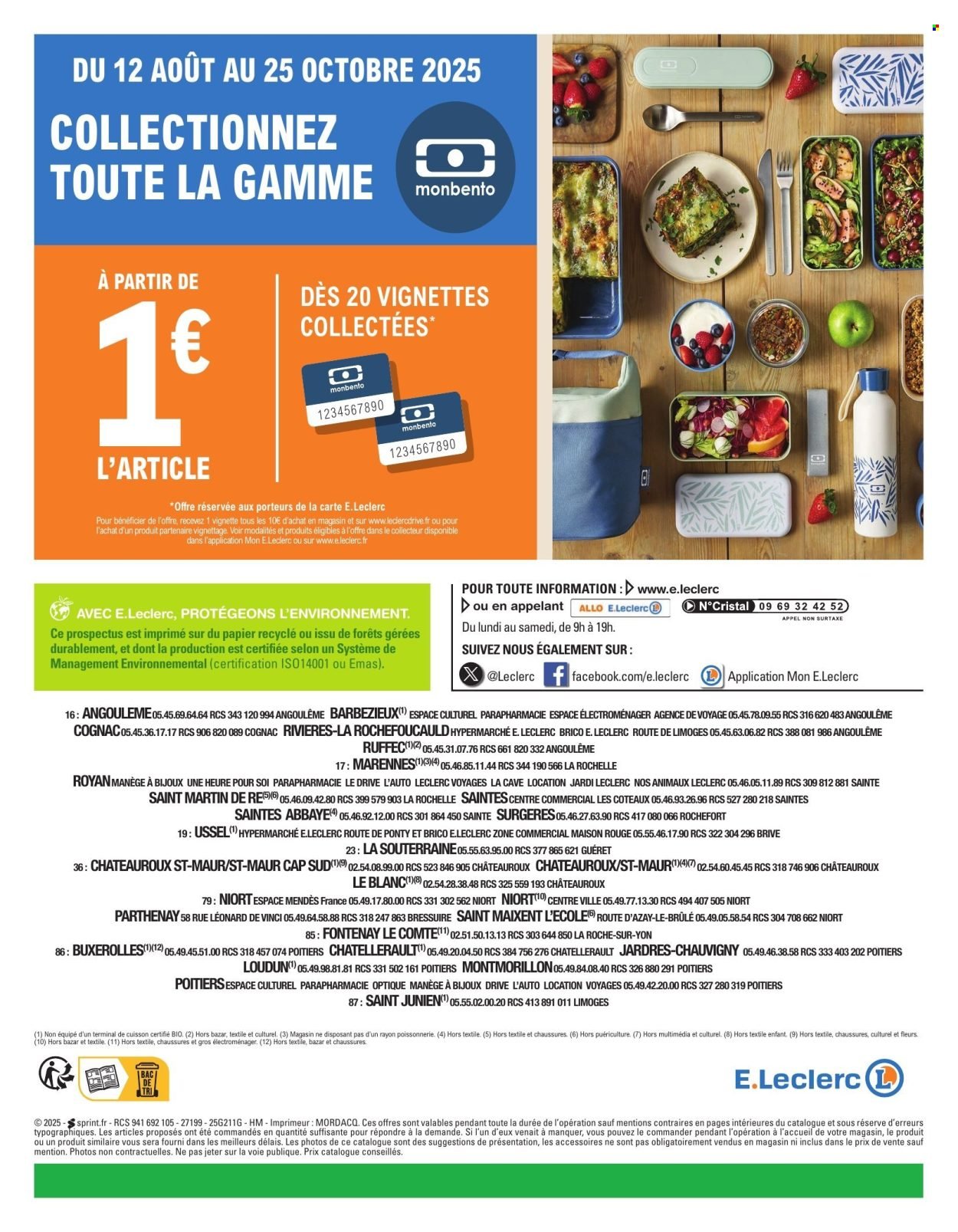 Catalogue E.LECLERC - TRAFIC POUVOIR D'ACHAT (2025-08-19 - 2025-08-23)