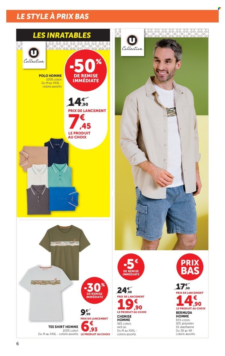 Catalogue SUPER U - La mode à prix bas (2026-04-08 - 2026-04-19)