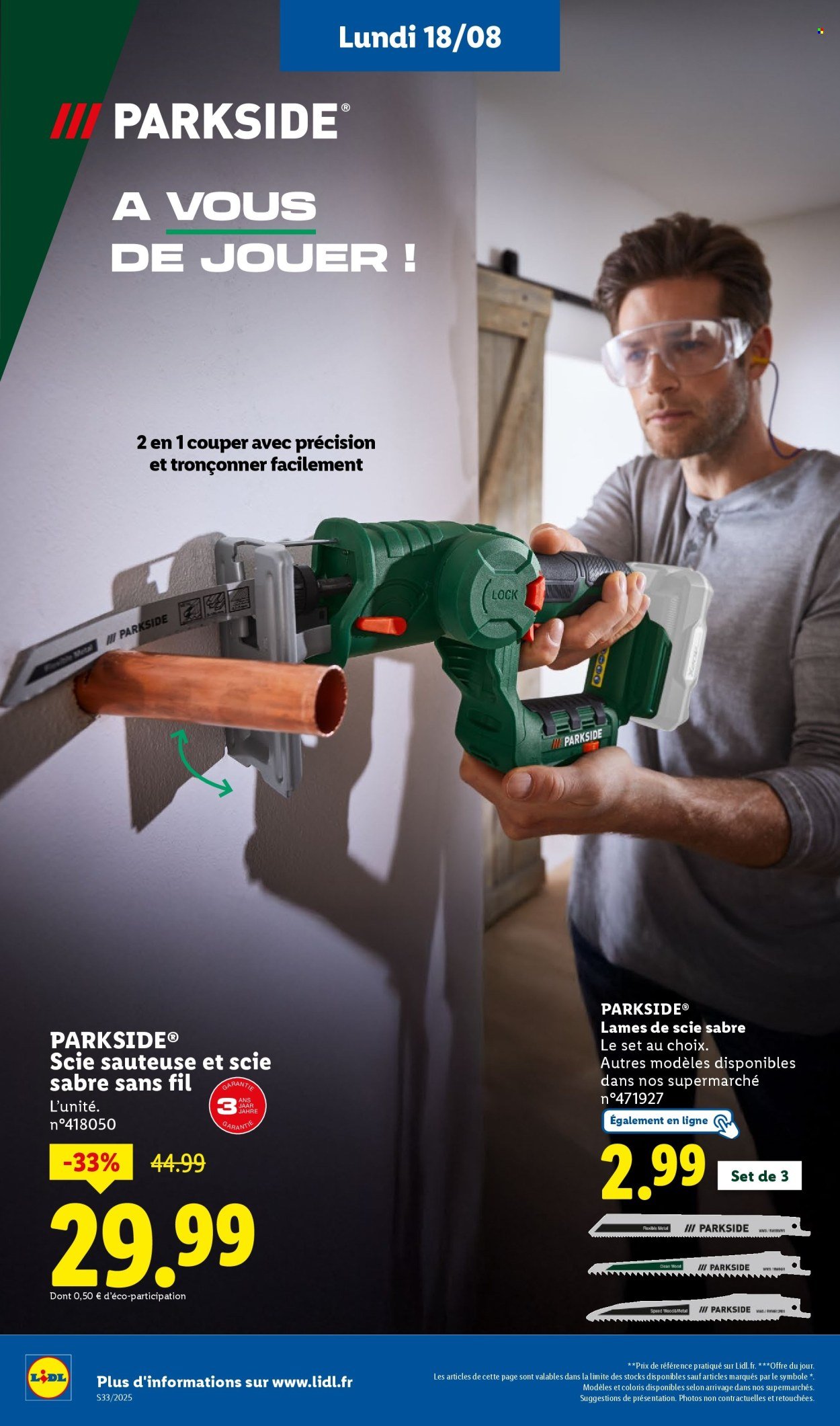 Catalogue LIDL - Les bonnes affaires de la semaine (2025-08-18 - 2025-08-21)