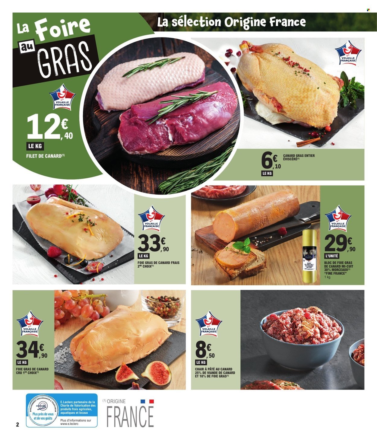 Catalogue E.LECLERC - FOIRE AU GRAS