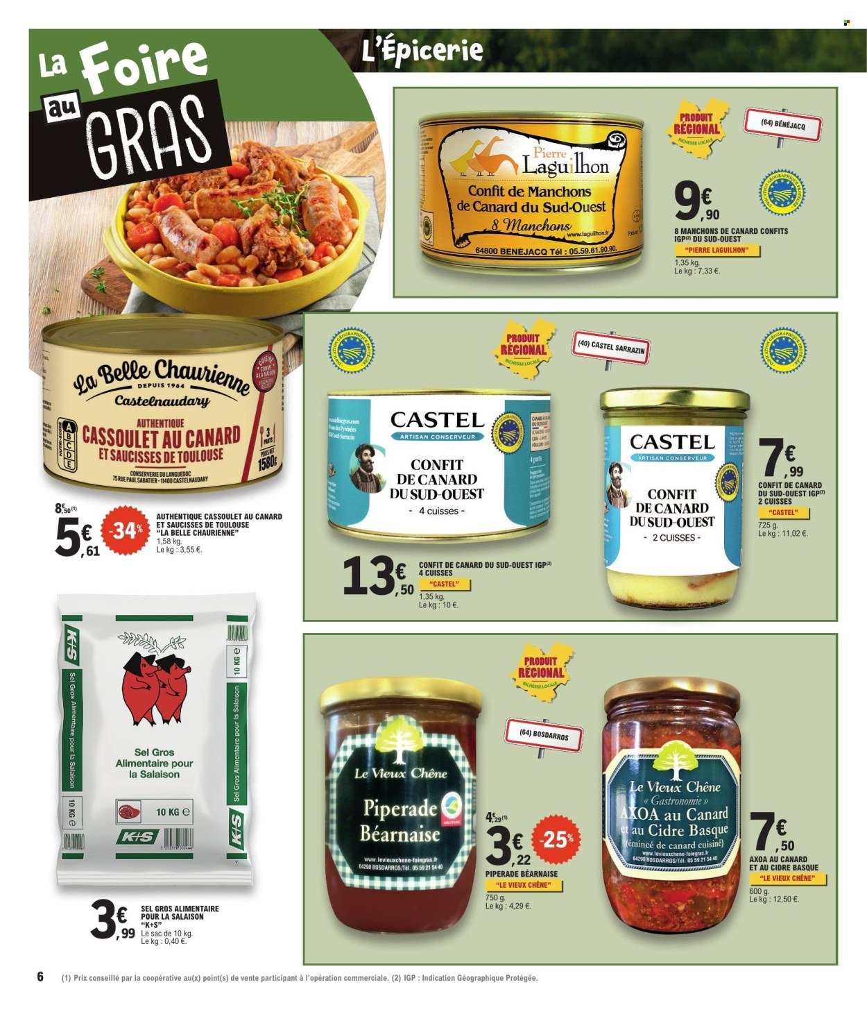 Catalogue E.LECLERC - FOIRE AU GRAS (2026-01-20 - 2026-01-31)