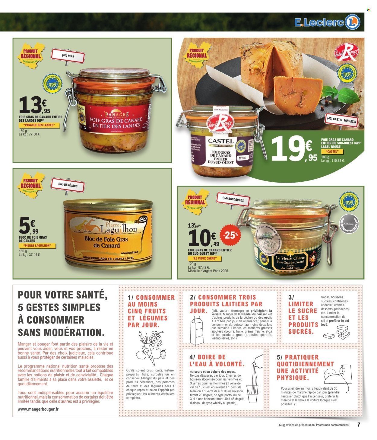 Catalogue E.LECLERC - FOIRE AU GRAS (2026-01-20 - 2026-01-31)