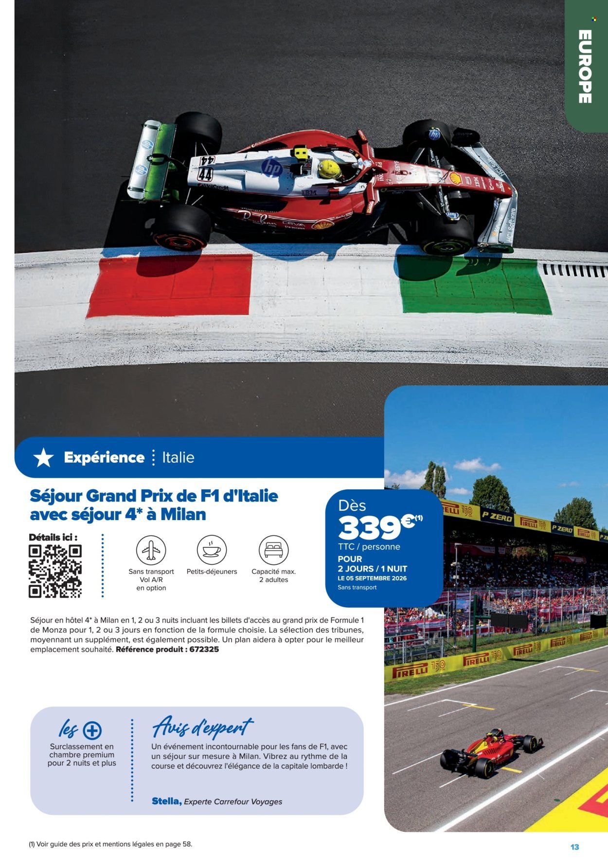 Catalogue CARREFOUR - SÉJOURS & CIRCUITS - LES CRÉATIONS CARREFOUR VOYAGES