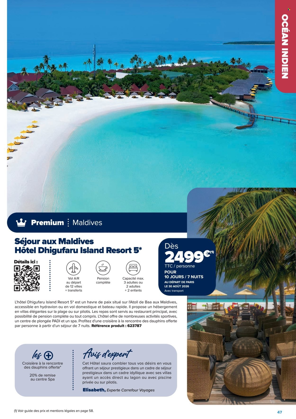 Catalogue CARREFOUR - SÉJOURS & CIRCUITS - LES CRÉATIONS CARREFOUR VOYAGES