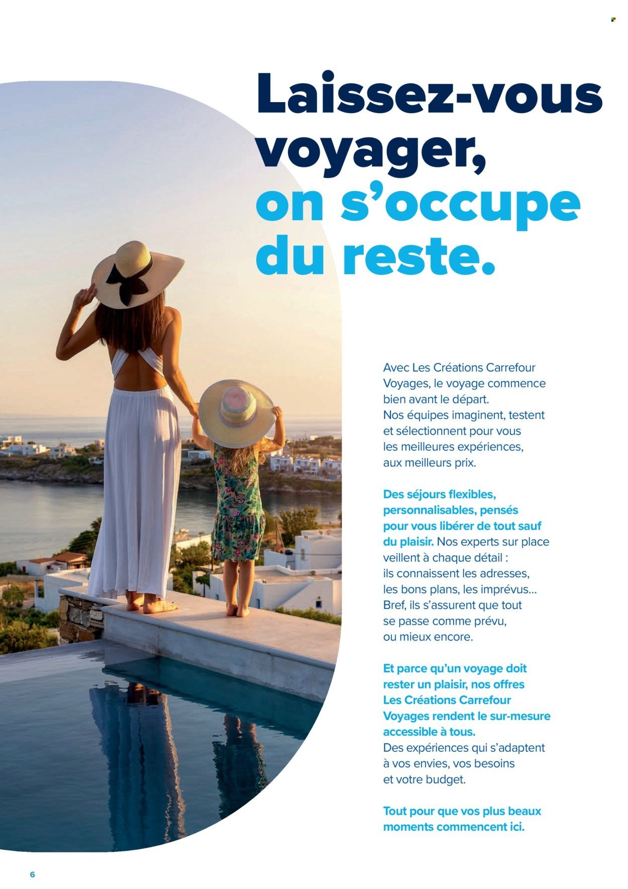 Catalogue CARREFOUR - SÉJOURS & CIRCUITS - LES CRÉATIONS CARREFOUR VOYAGES