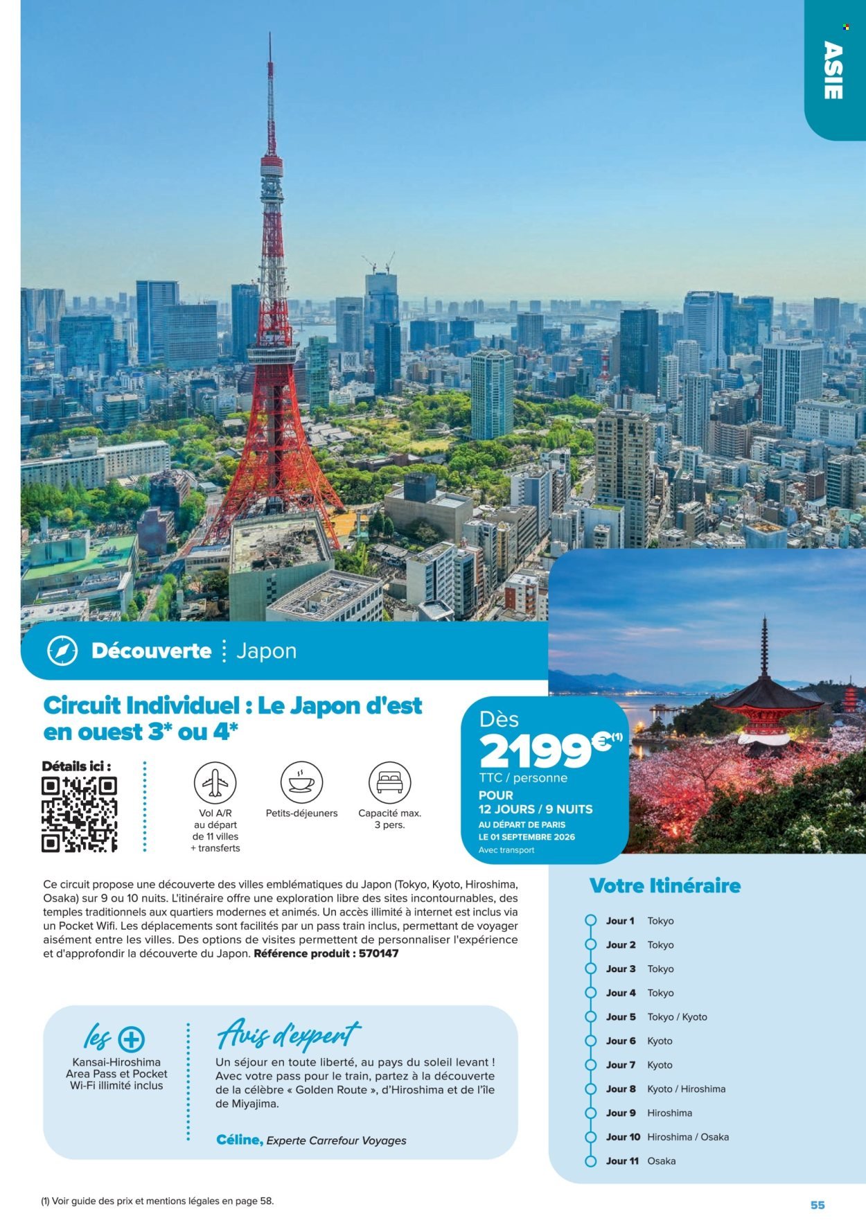 Catalogue CARREFOUR - SÉJOURS & CIRCUITS - LES CRÉATIONS CARREFOUR VOYAGES