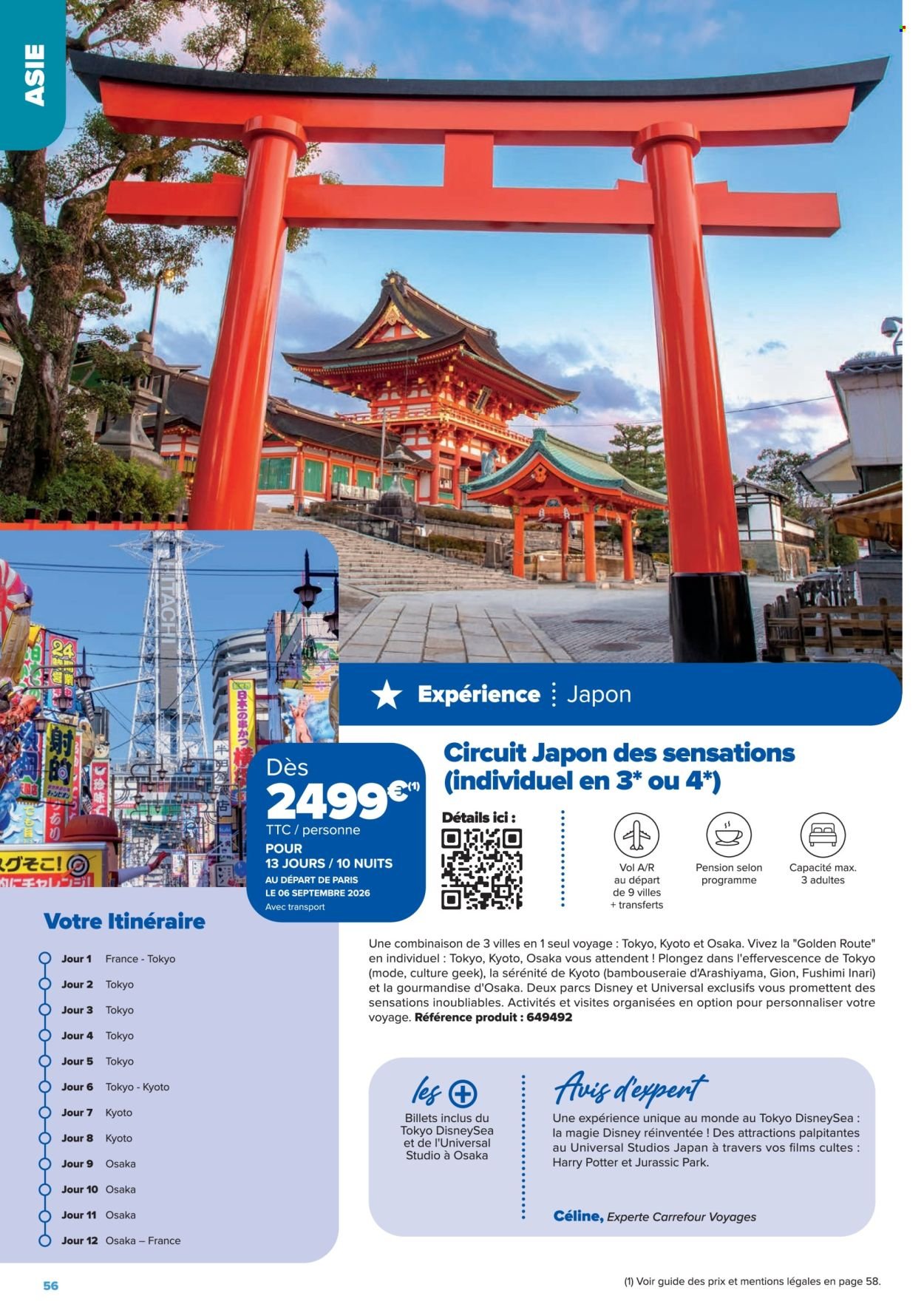 Catalogue CARREFOUR - SÉJOURS & CIRCUITS - LES CRÉATIONS CARREFOUR VOYAGES