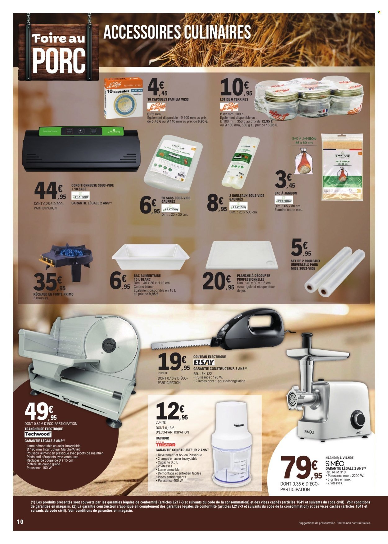 Catalogue E.LECLERC - FOIRE AU PORC N°2