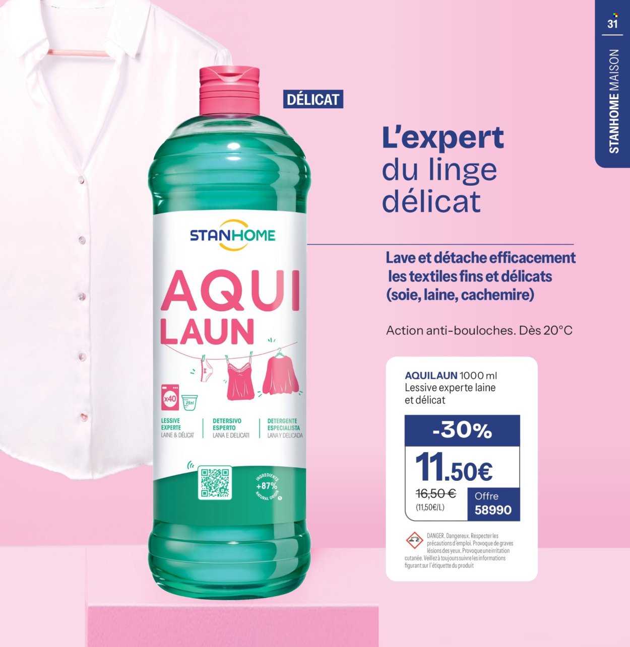 Catalogue STANHOME - Offres de Saint Valentin: de l'amour dans l'air et dans la maison