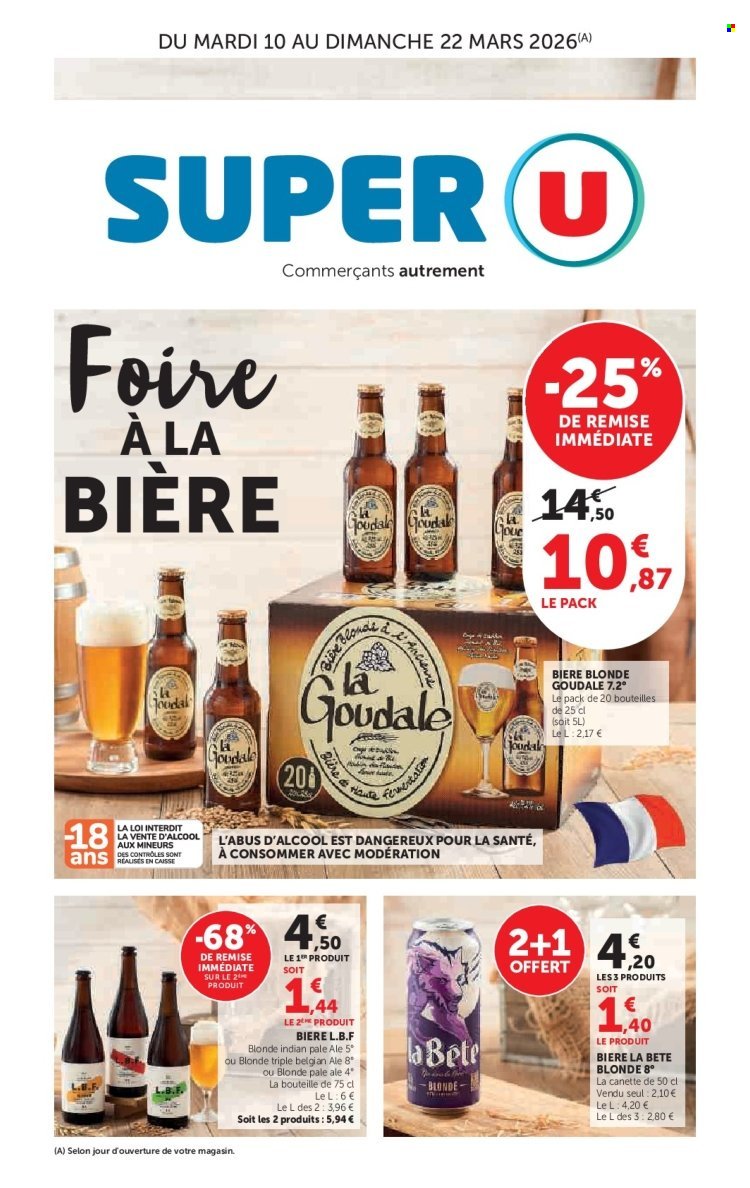 Catalogue SUPER U - Foire à la bière
