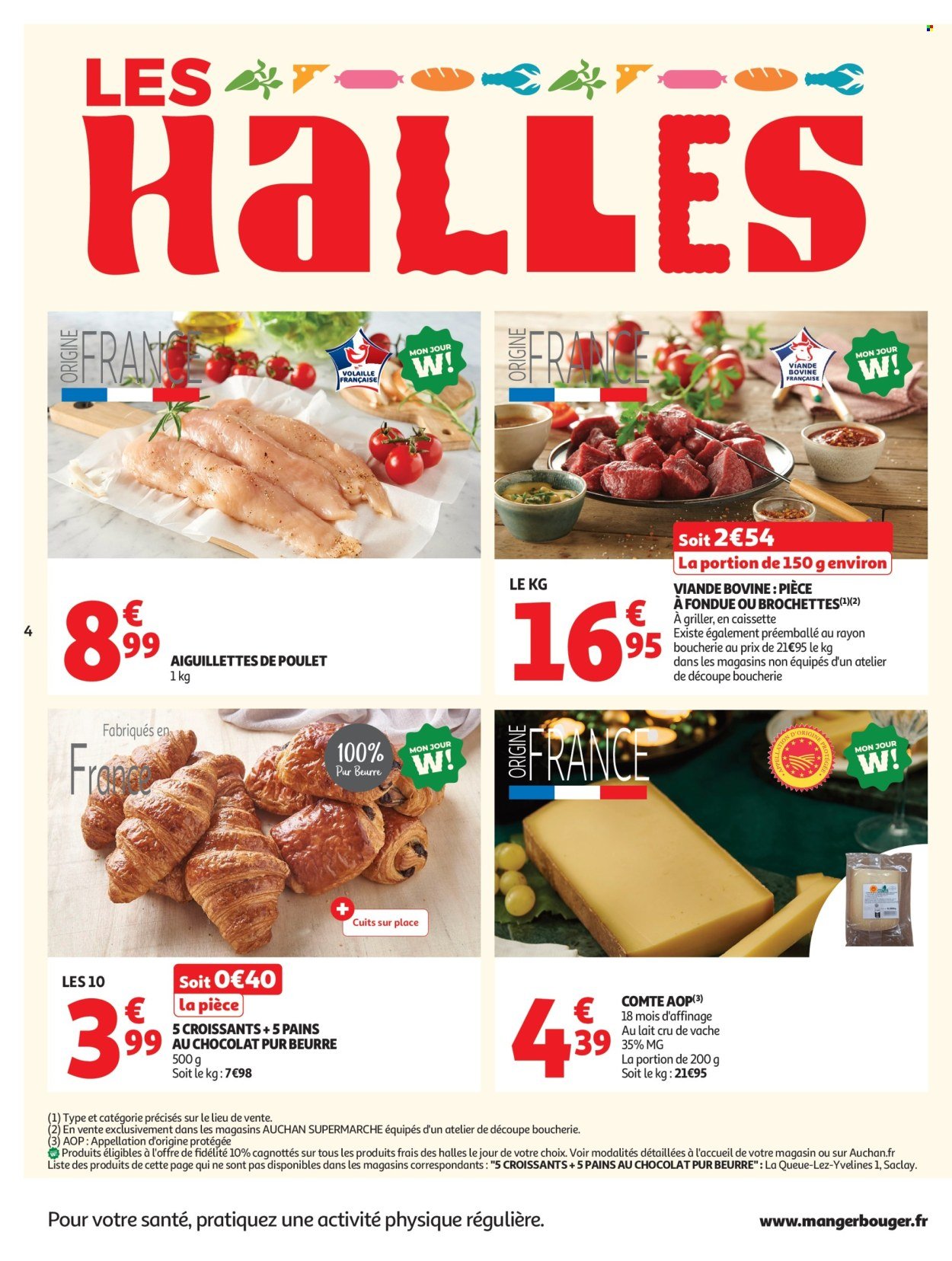Catalogue AUCHAN - Halles & alcools supers