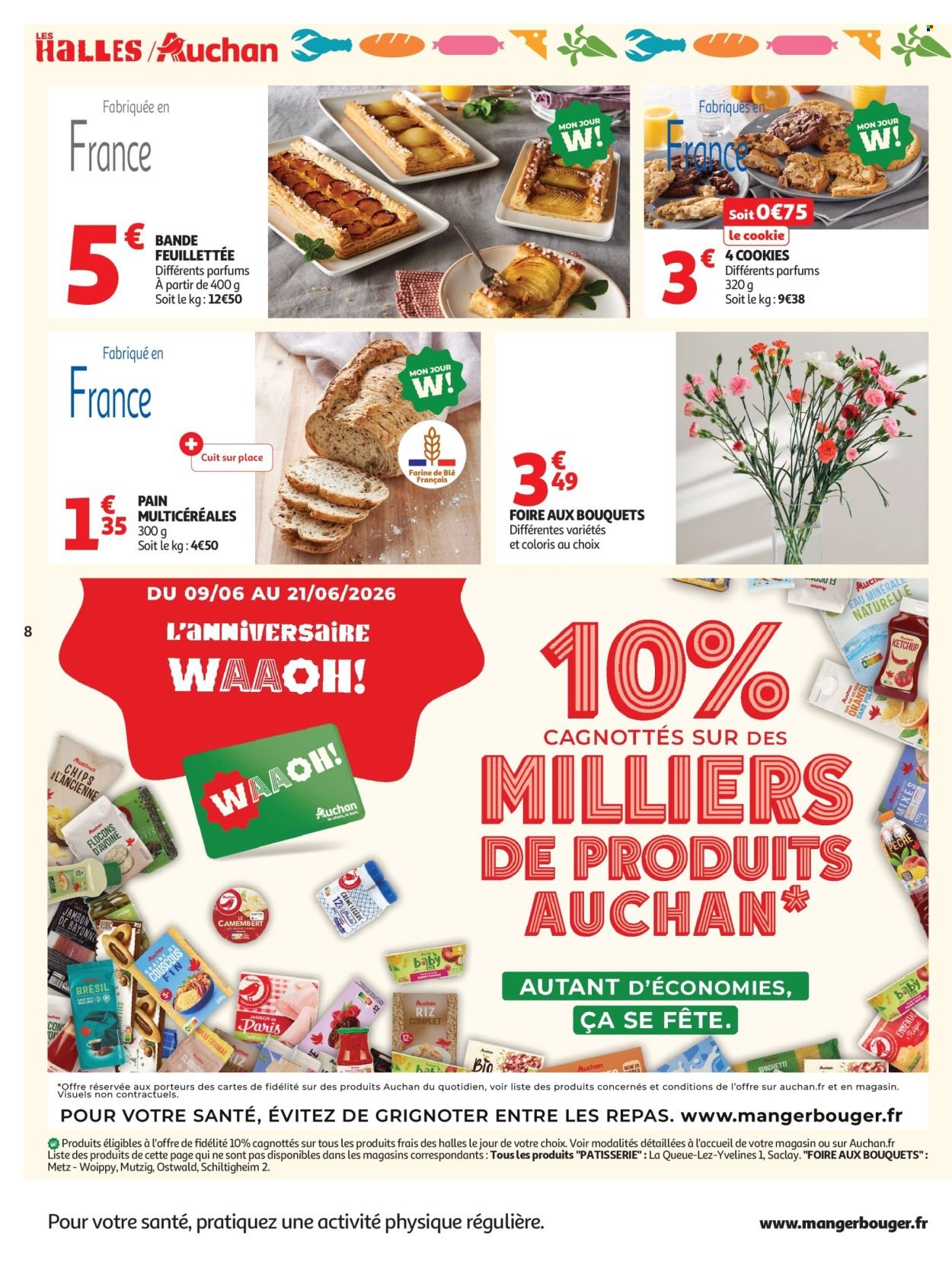 Catalogue AUCHAN - Halles & alcools supers