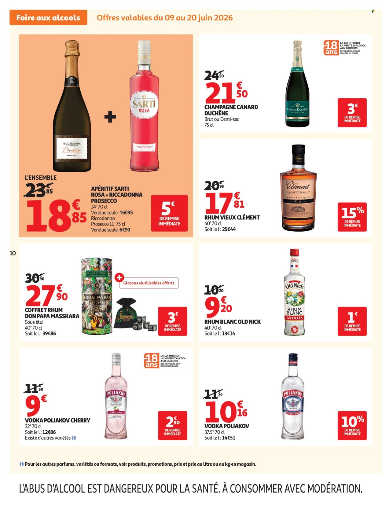 Catalogue AUCHAN - Halles & alcools supers