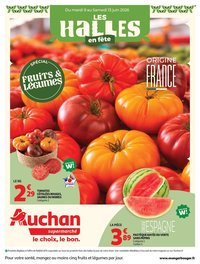 Catalogue AUCHAN - Halles & alcools supers