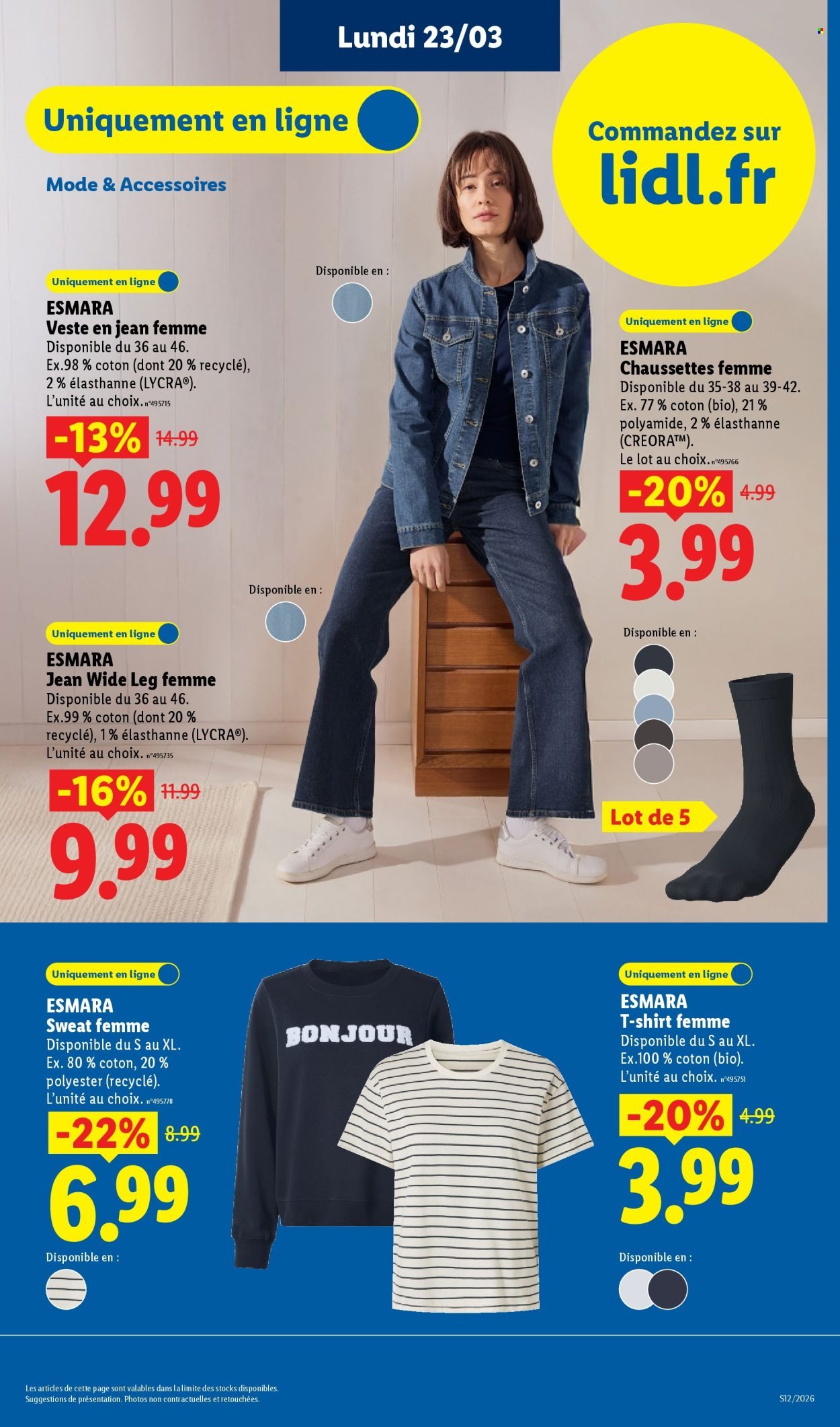 Catalogue LIDL - Les Exclus Web de la semaine