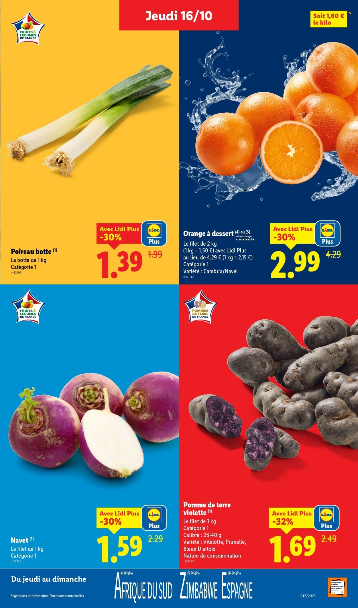 Catalogue LIDL - Les promos de la semaine (2025-10-16 - 2025-10-22)
