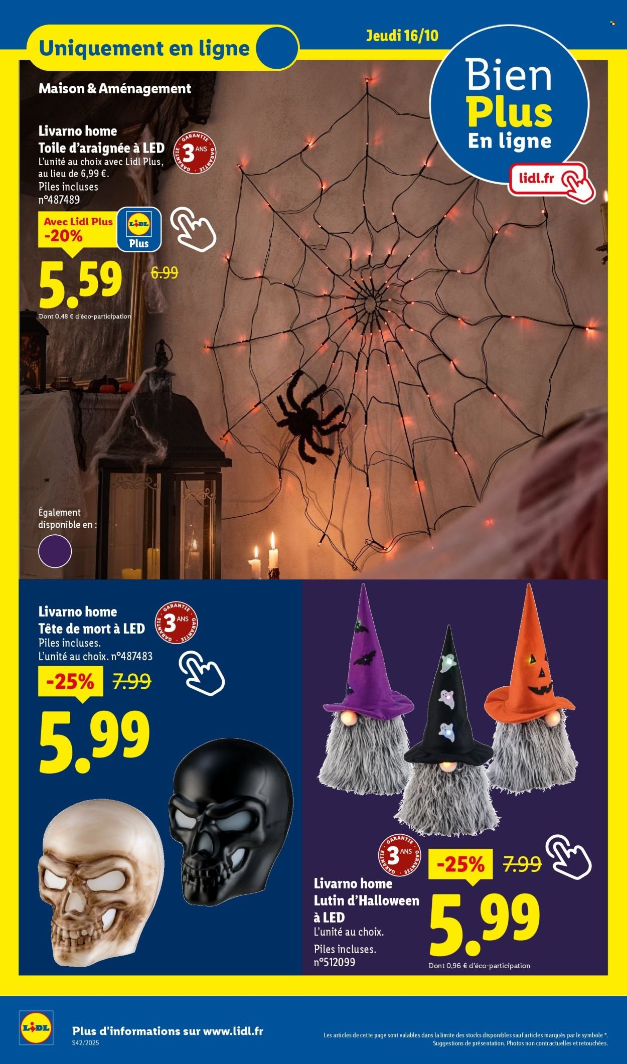 Catalogue LIDL - Les promos de la semaine (2025-10-16 - 2025-10-22)