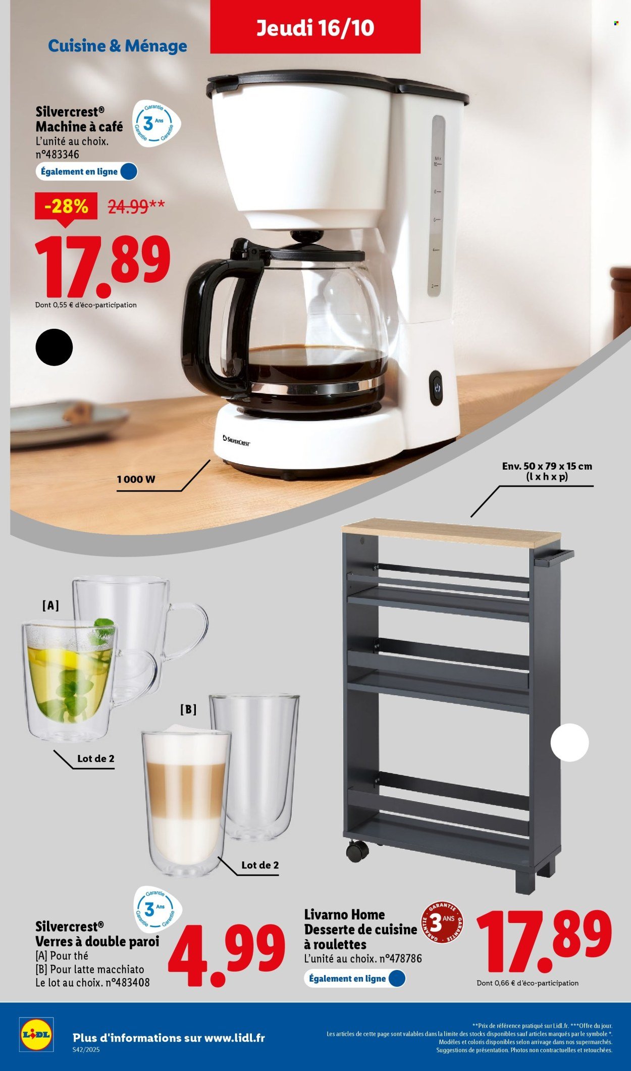 Catalogue LIDL - Les promos de la semaine (2025-10-16 - 2025-10-22)