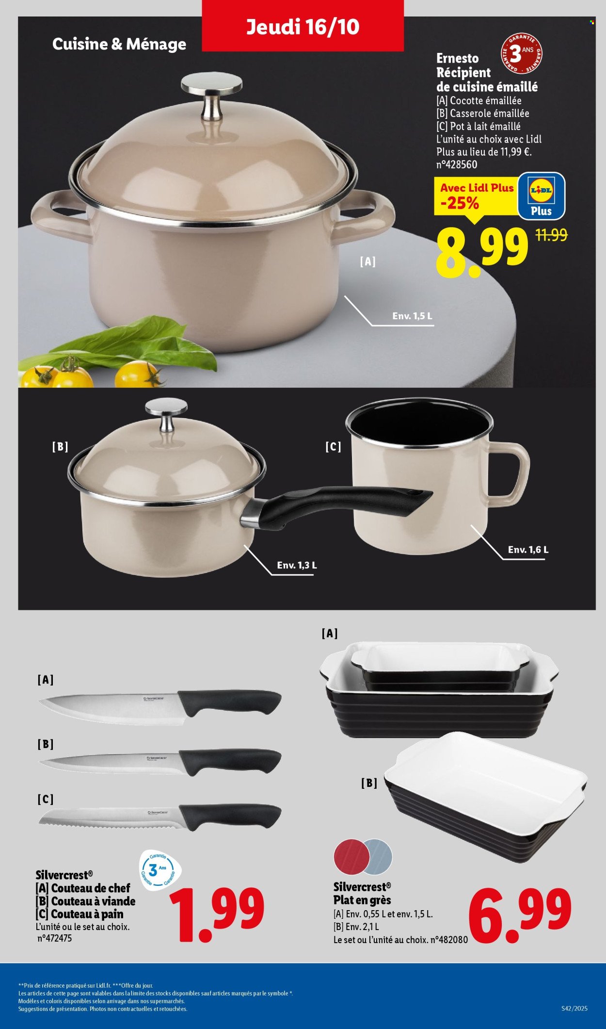 Catalogue LIDL - Les promos de la semaine (2025-10-16 - 2025-10-22)