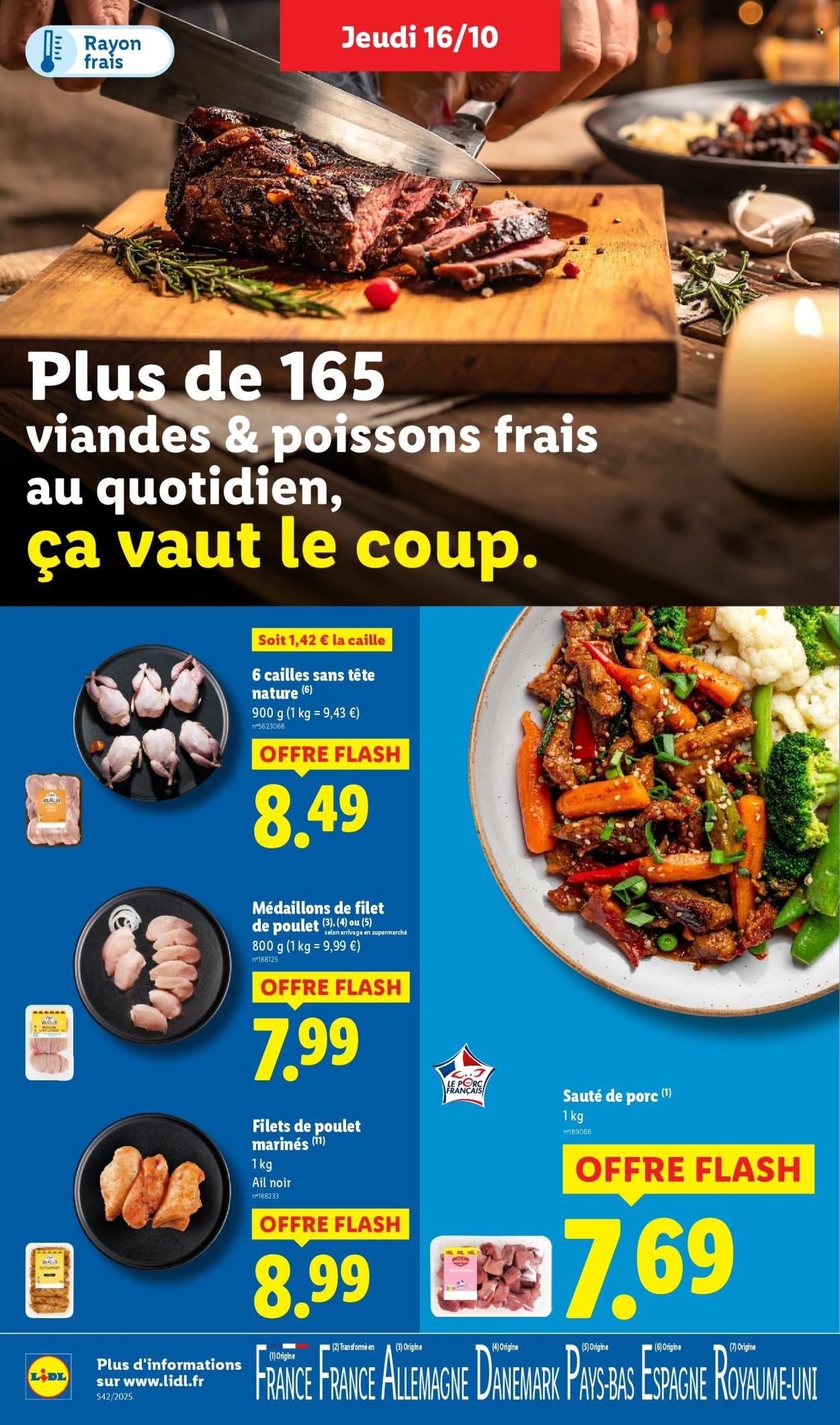 Catalogue LIDL - Les promos de la semaine (2025-10-16 - 2025-10-22)