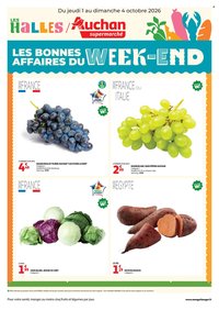 Catalogue AUCHAN - Les bons plans du week end dans votre super