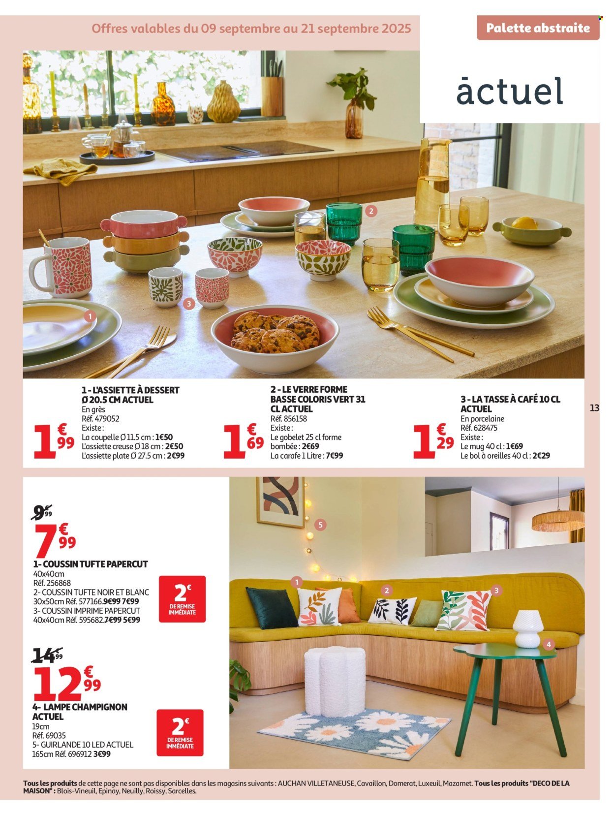 Catalogue AUCHAN - Tout pour la déco : changez de style à l'intérieur (2025-09-09 - 2025-09-26)