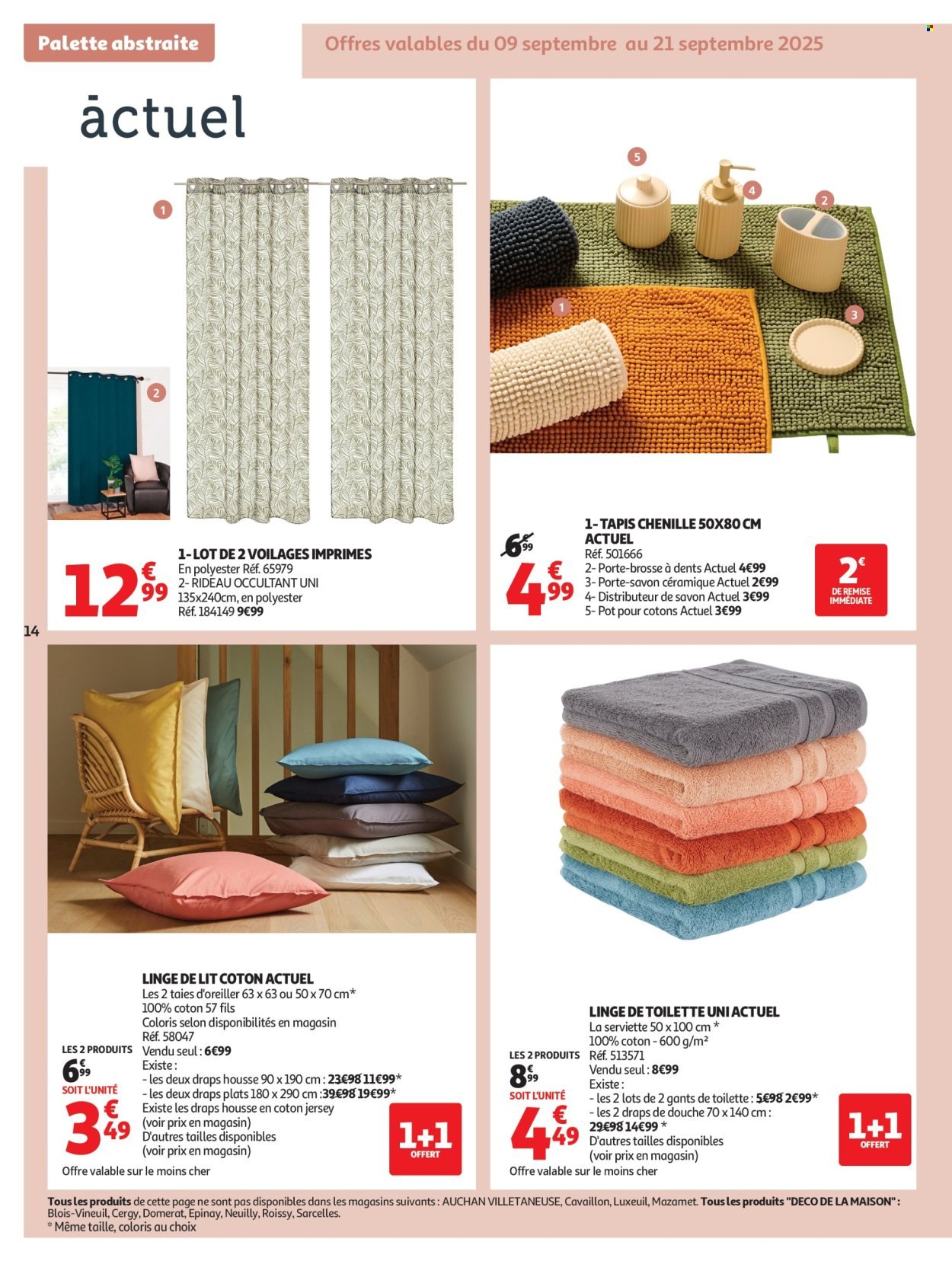 Catalogue AUCHAN - Tout pour la déco : changez de style à l'intérieur (2025-09-09 - 2025-09-26)