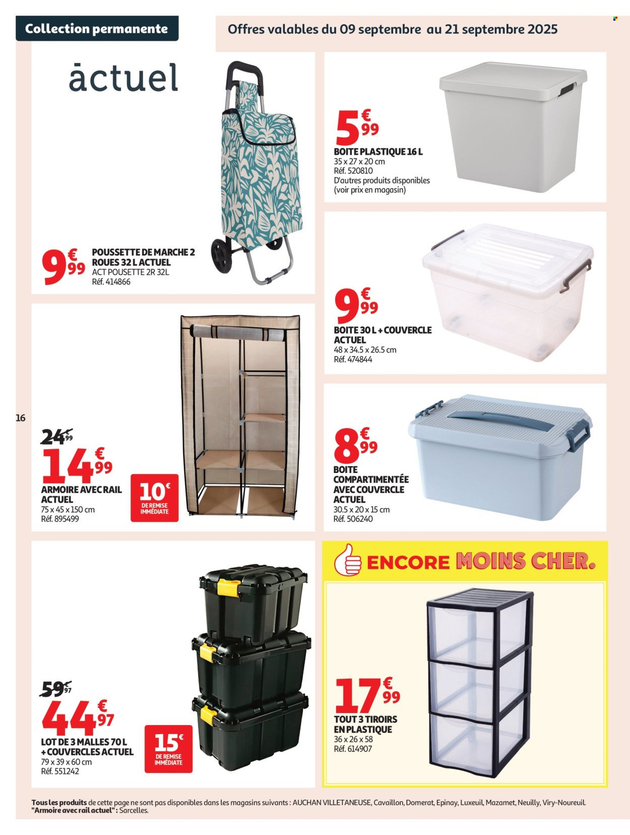 Catalogue AUCHAN - Tout pour la déco : changez de style à l'intérieur (2025-09-09 - 2025-09-26)